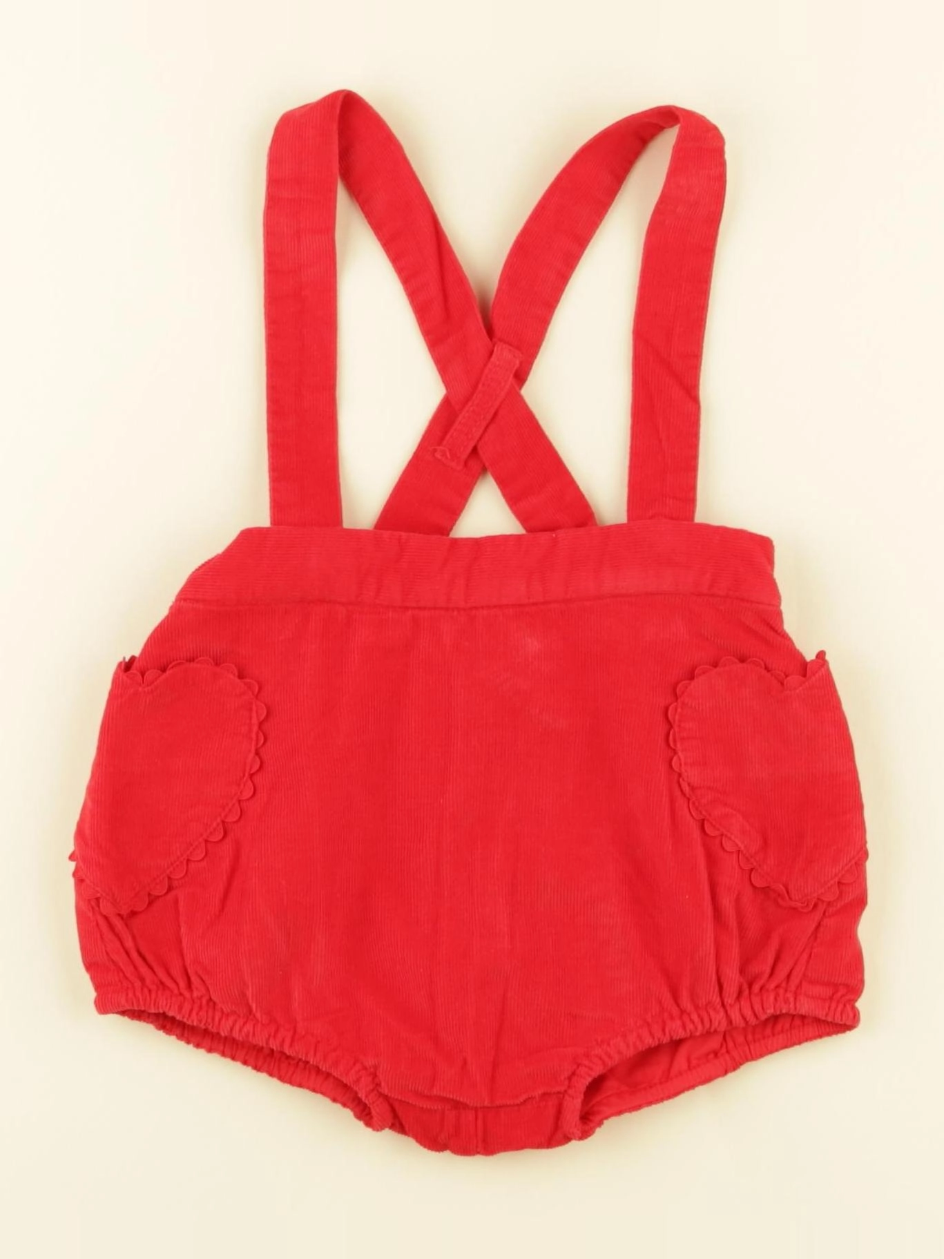 Jacadi - bloomer rouge - 6 mois