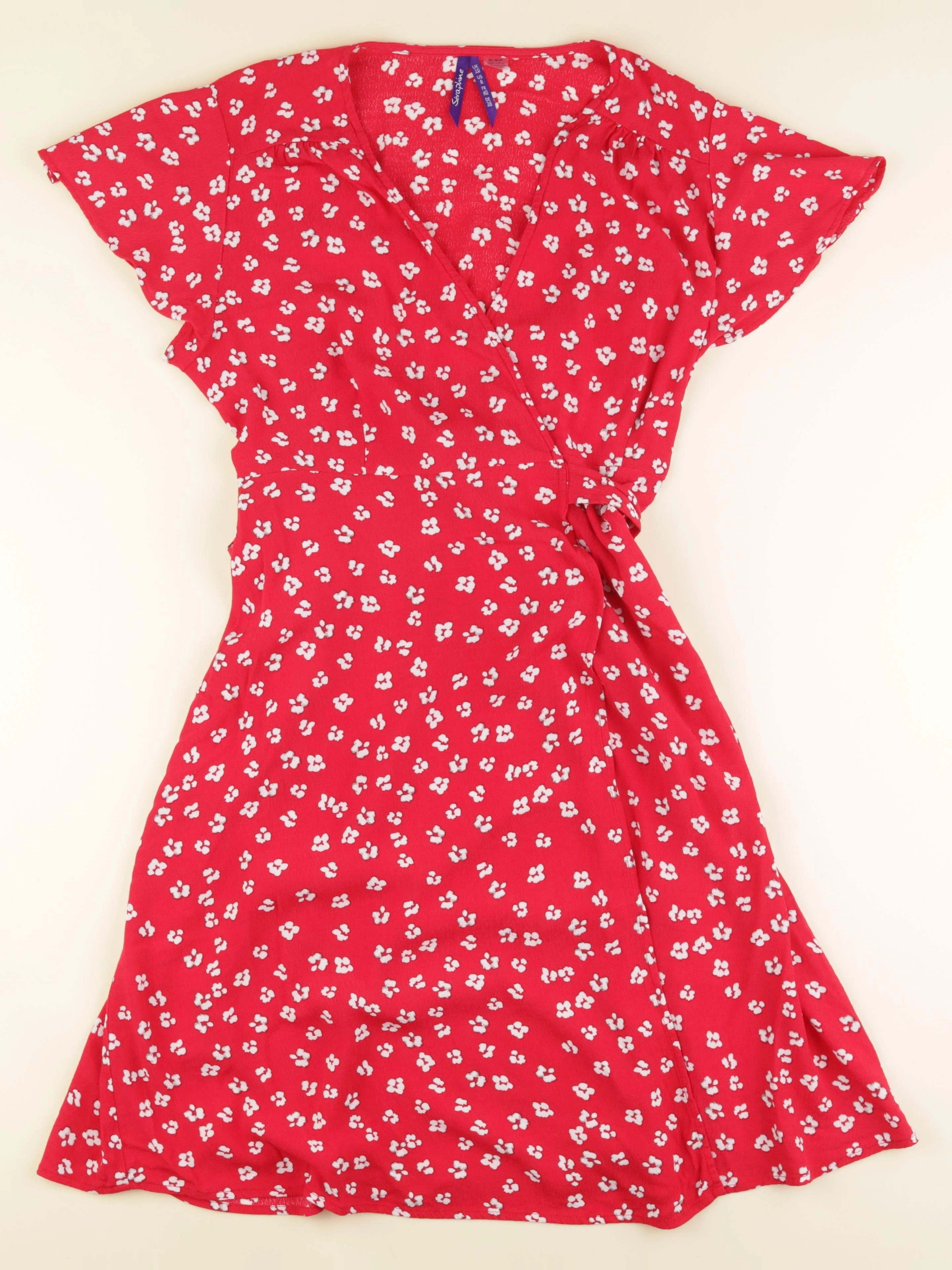 Seraphine - robe grossesse rouge - 40