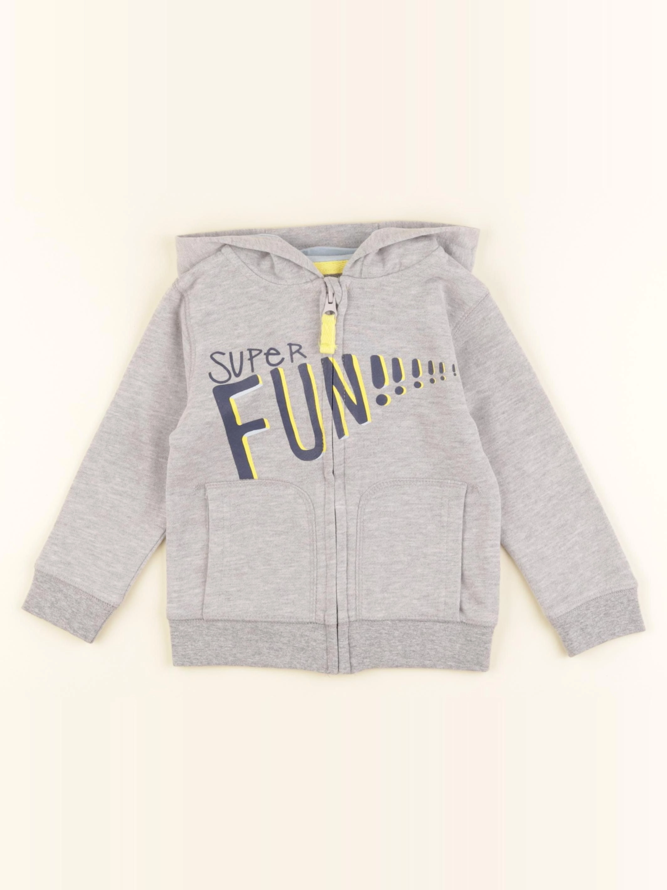Vertbaudet - sweat gris - 3 ans