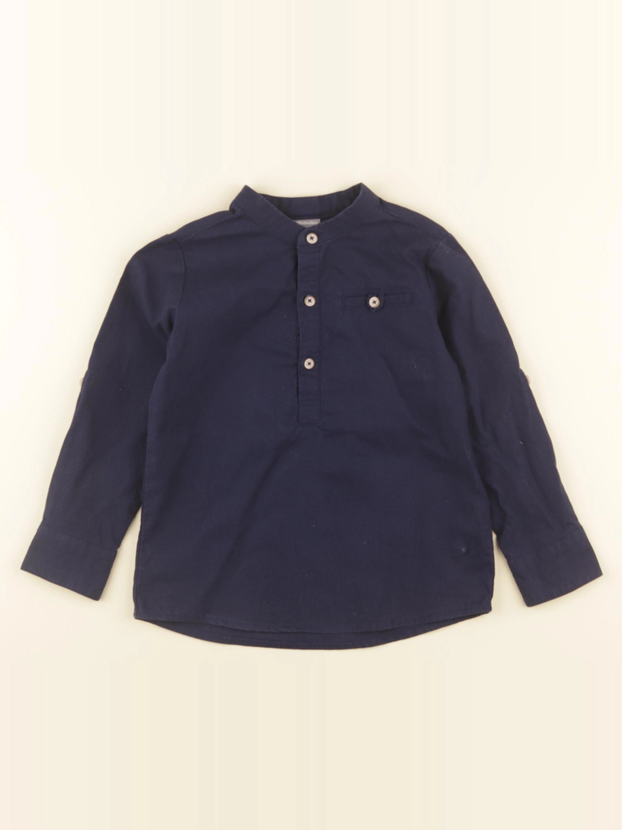 Vertbaudet - chemise bleu - 5 ans