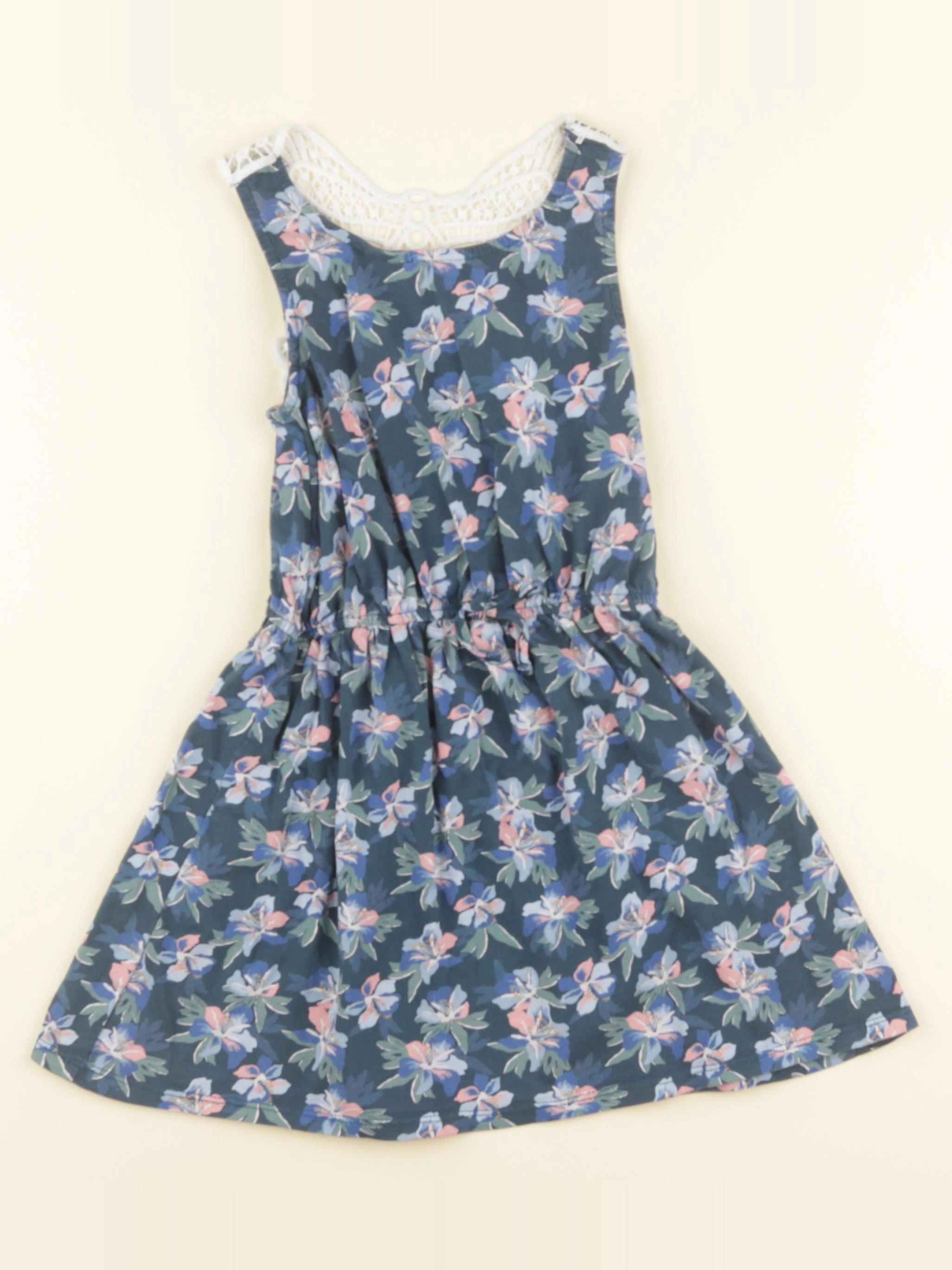 Vertbaudet - robe bleu - 5 ans