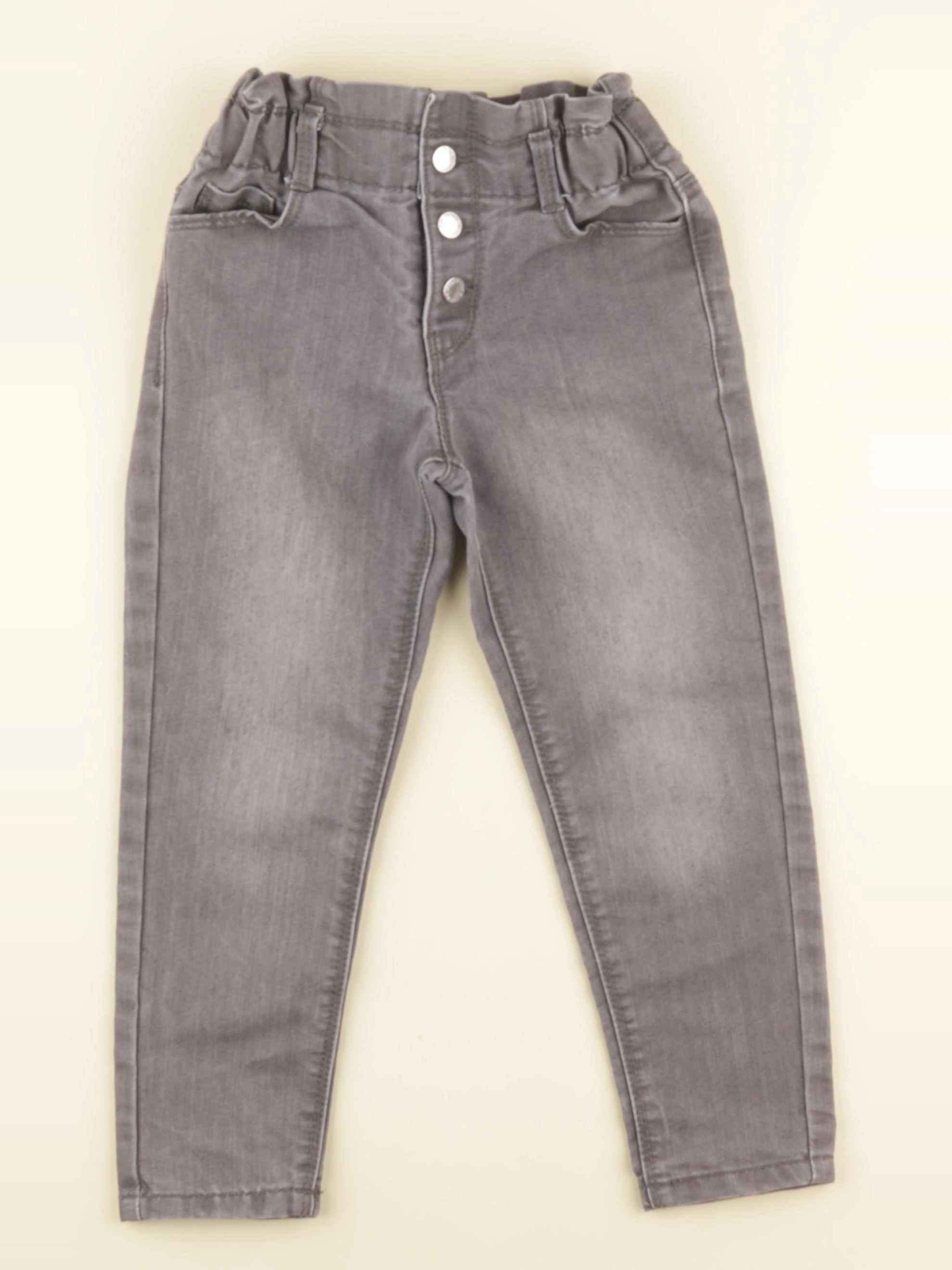 Okaidi - jean gris - 5 ans