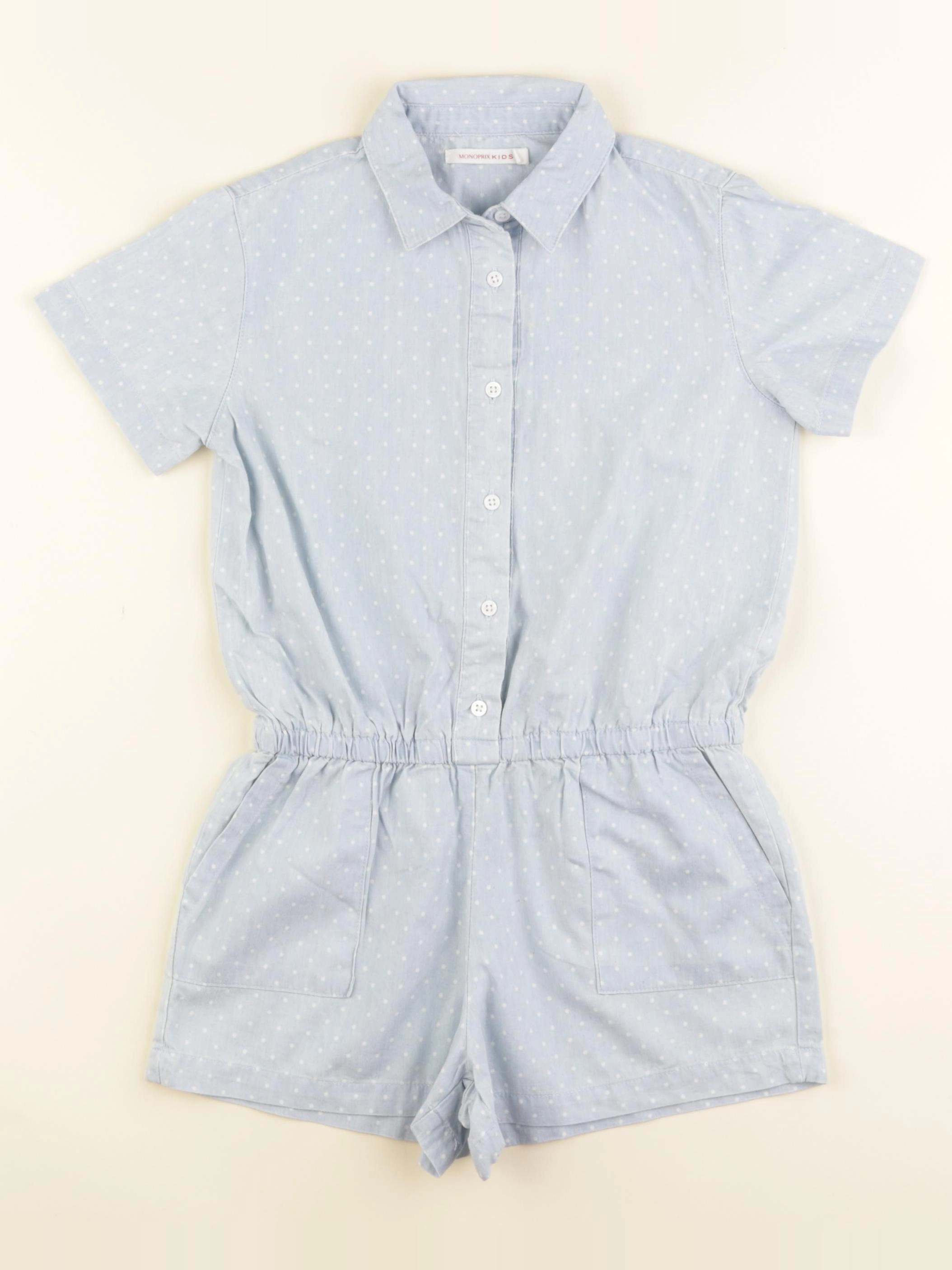 Monoprix - combinaison bleu - 6 ans