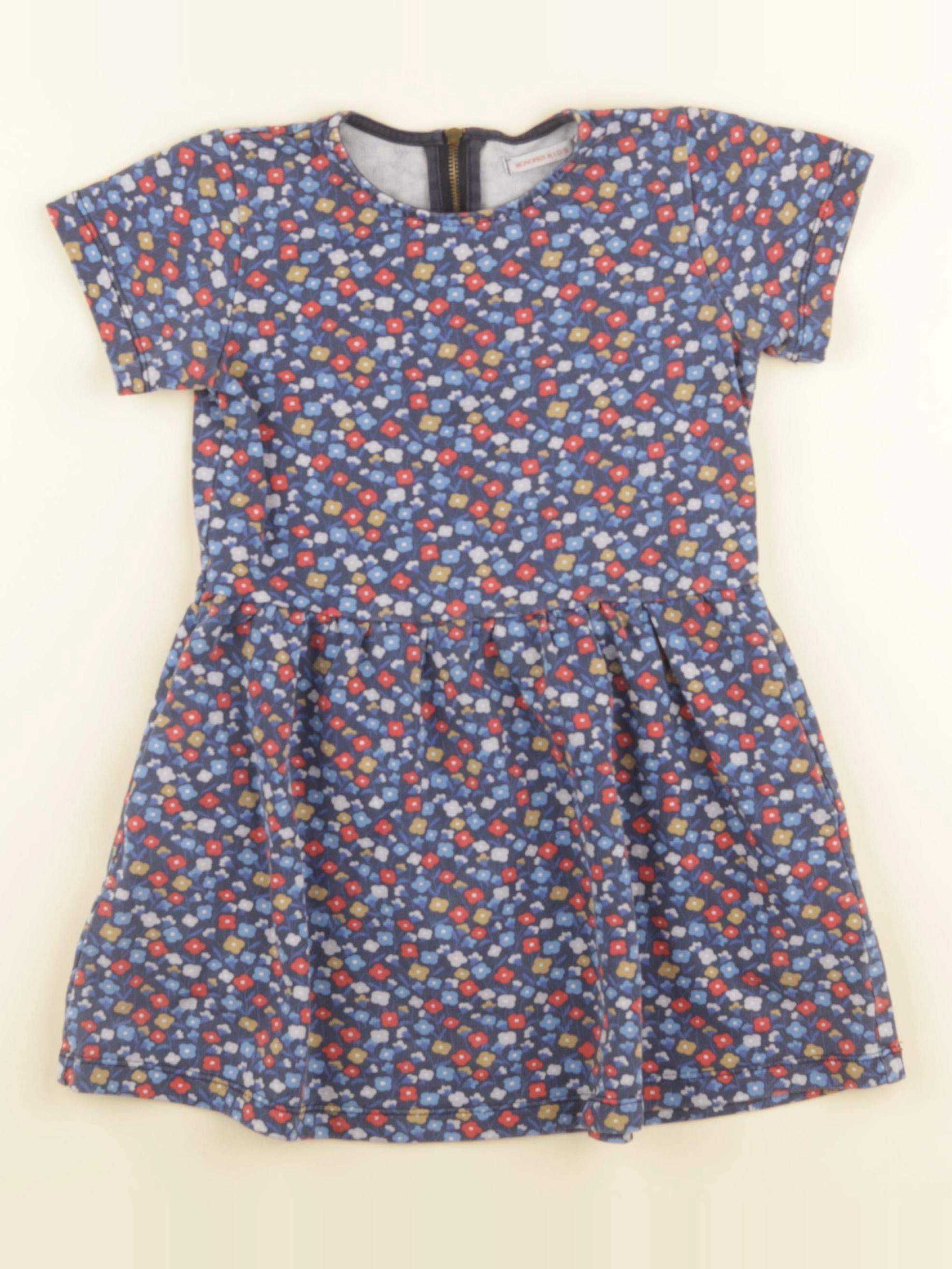 Monoprix - robe bleu - 5 ans
