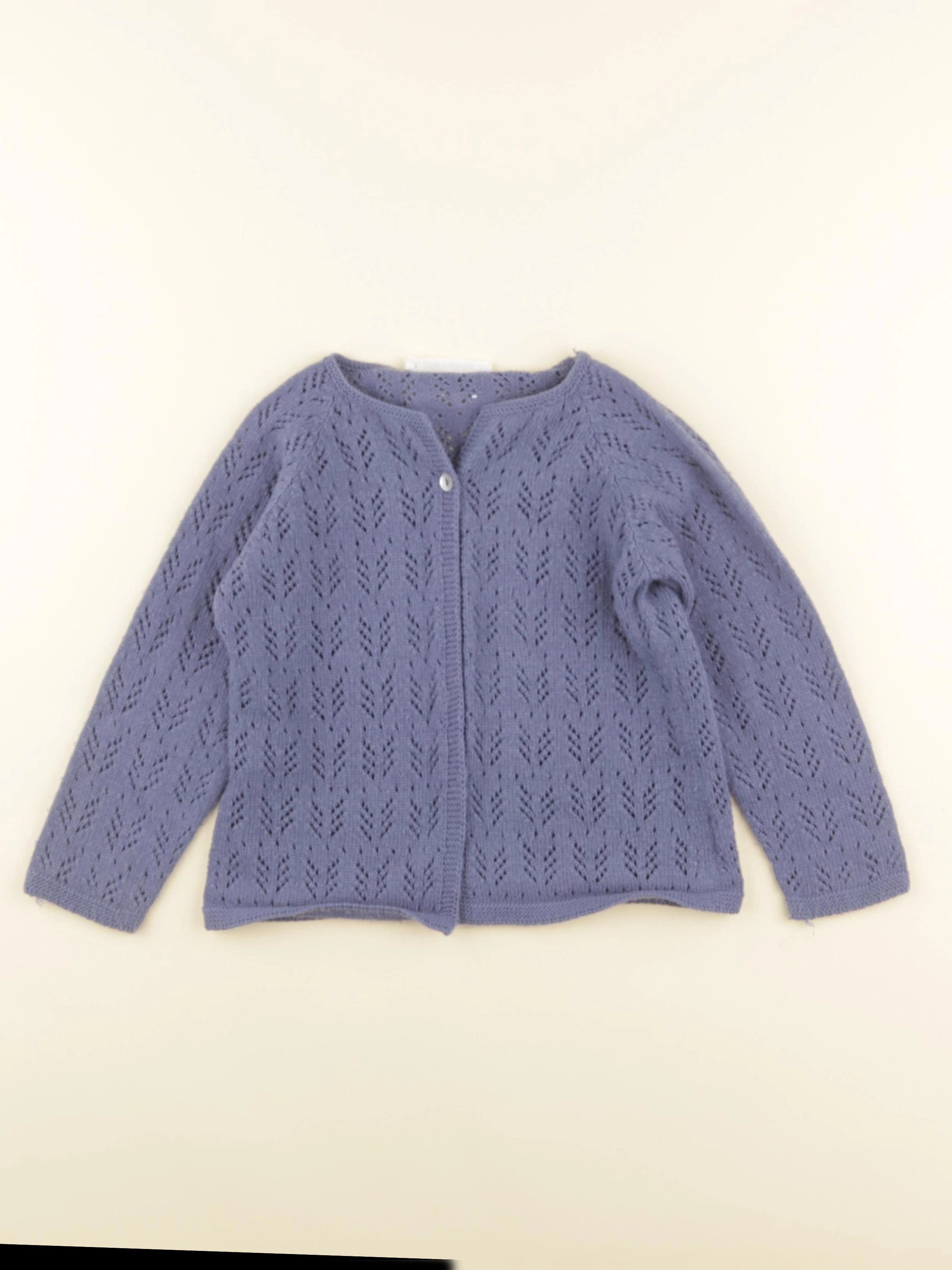 Little Celebs - gilet bleu - 4 ans