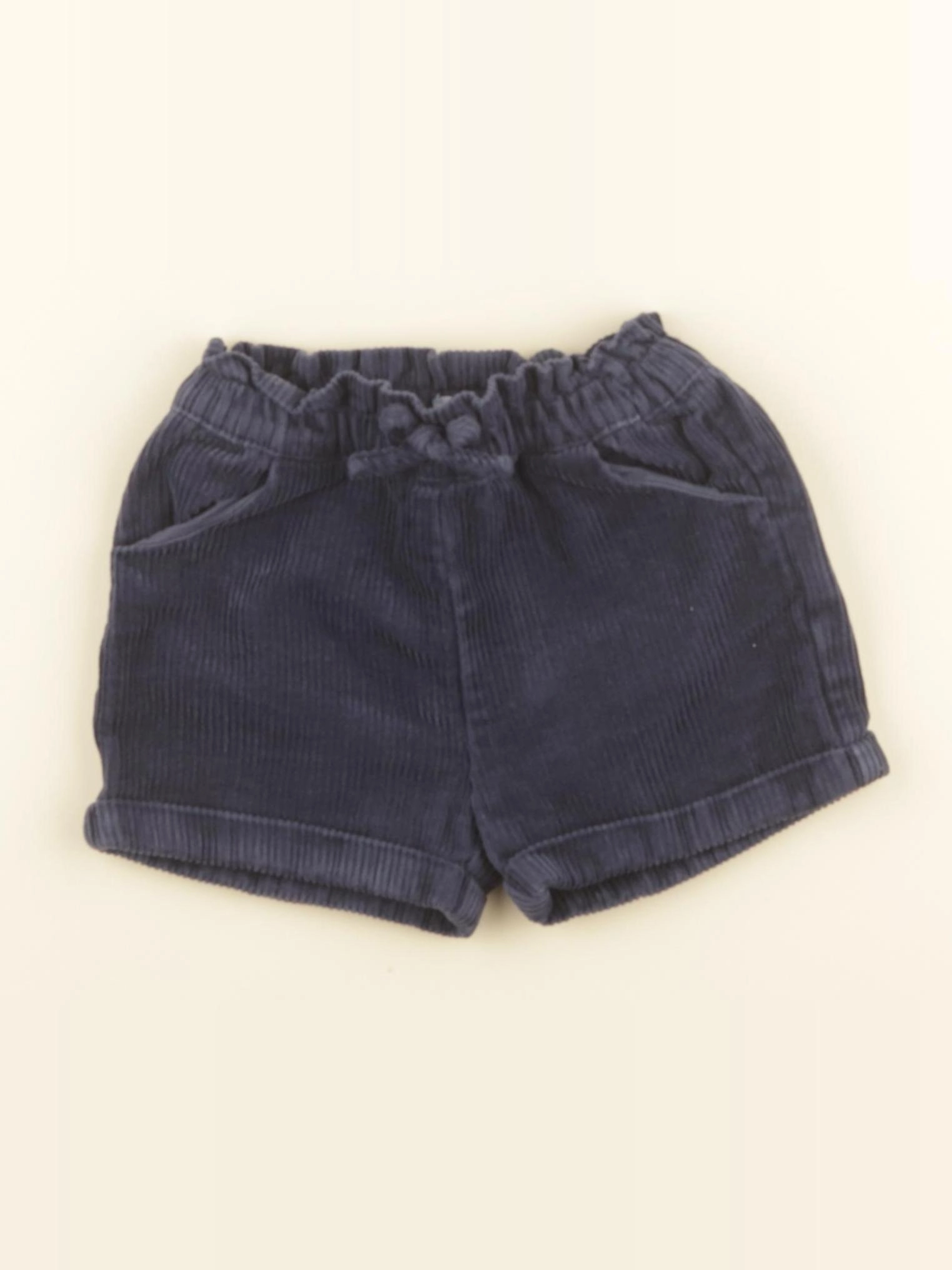 Vertbaudet - short bleu - 18 mois