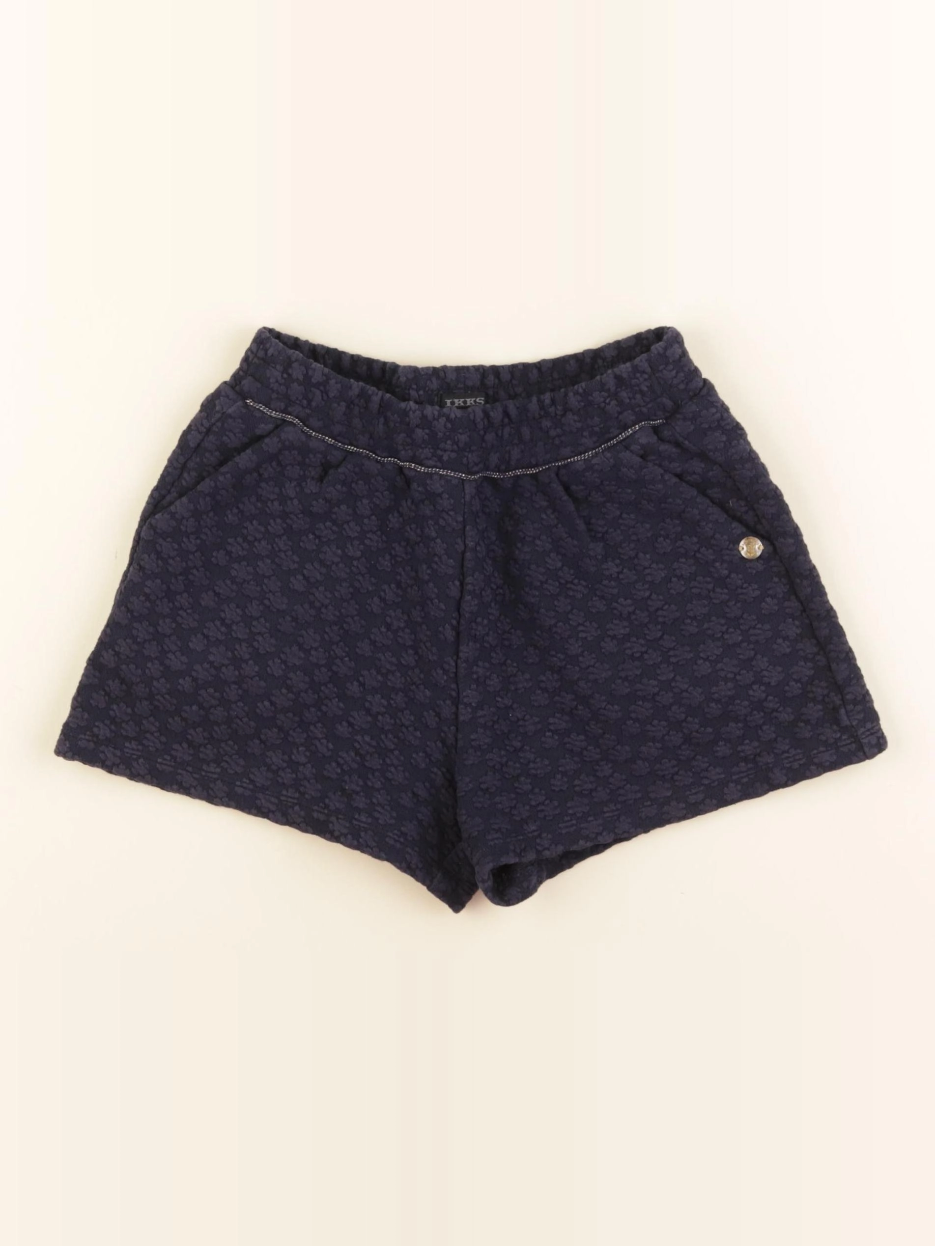 IKKS - short bleu - 6 ans