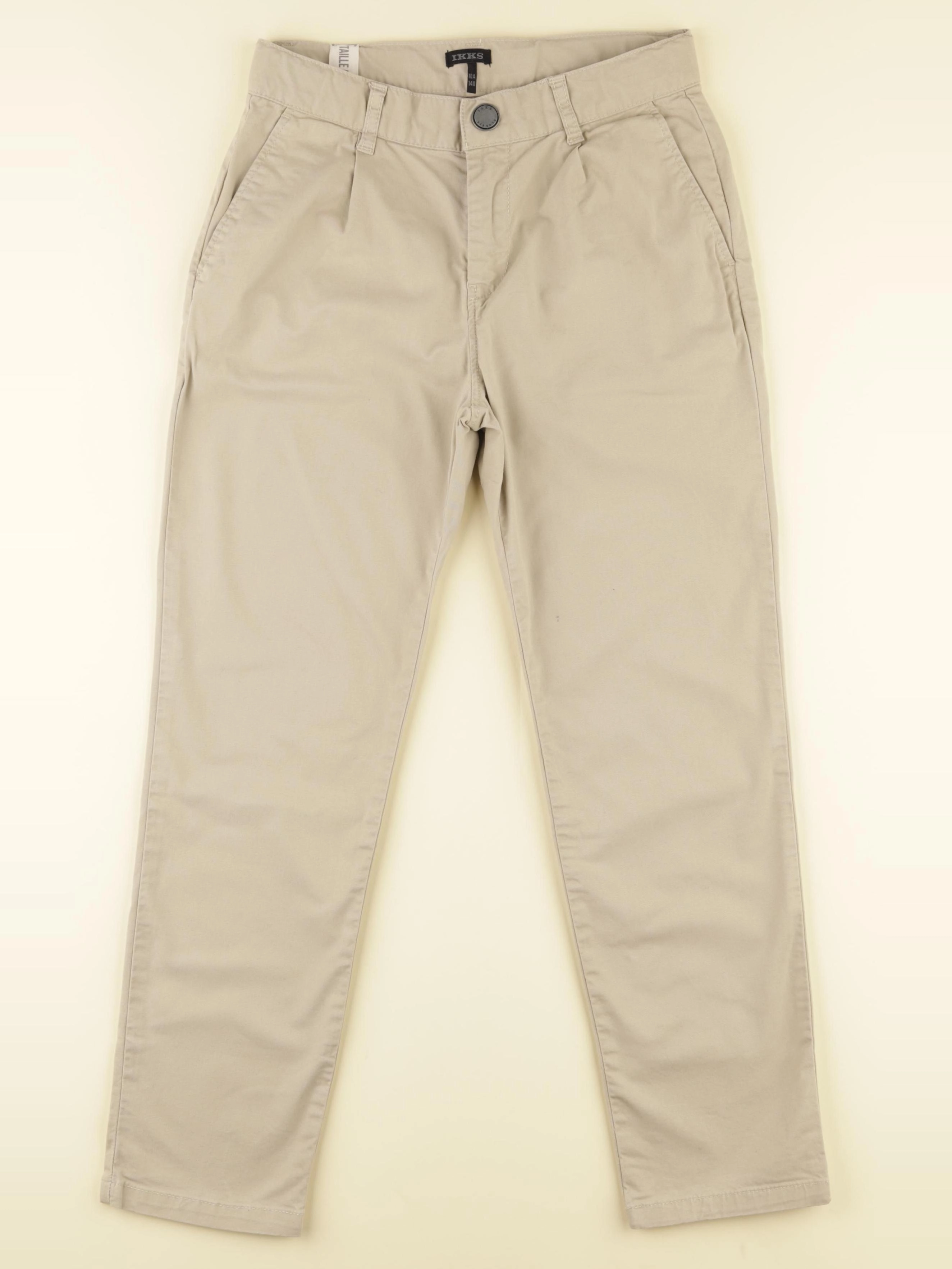 IKKS - pantalon beige - 10 ans