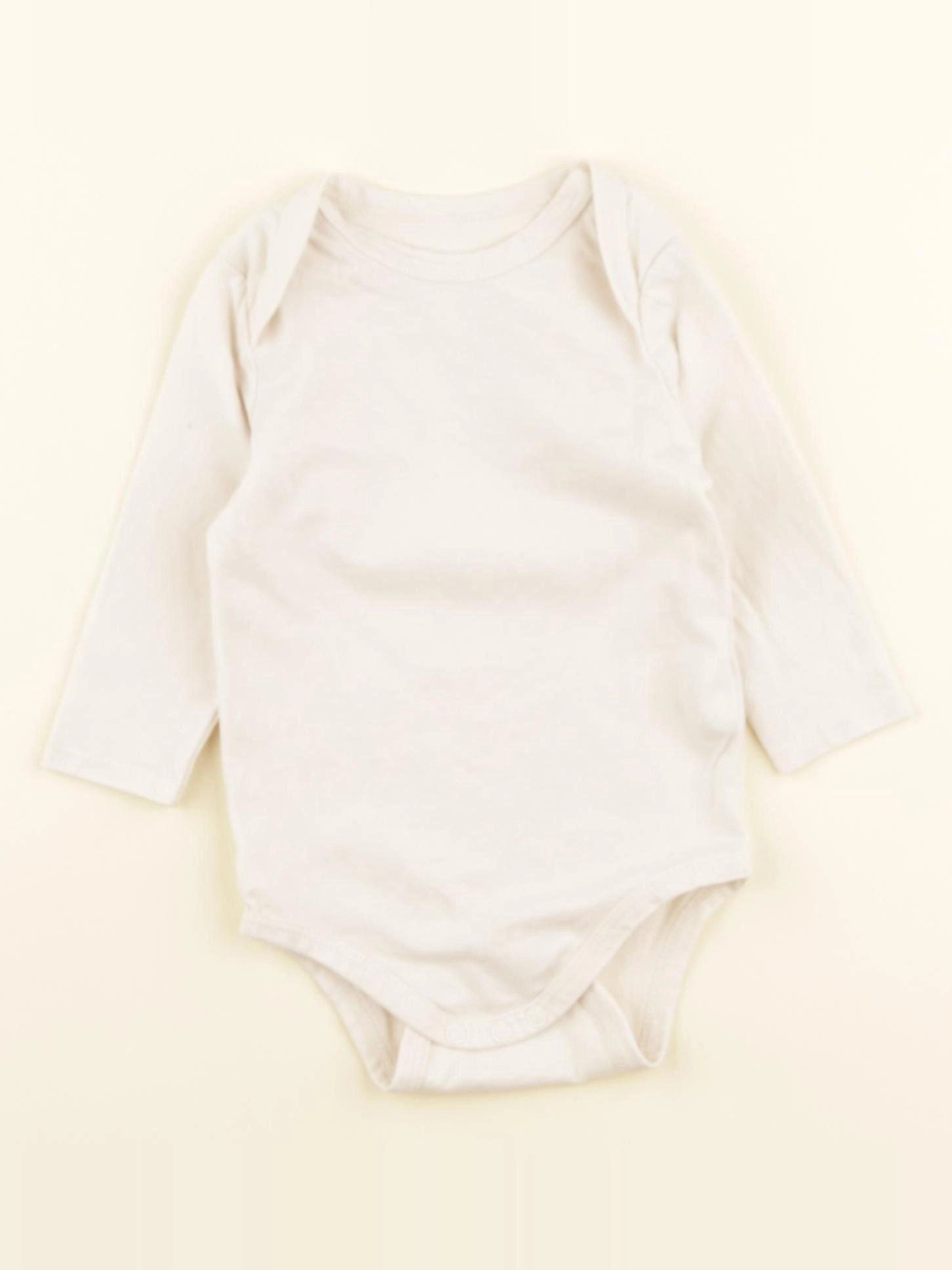 Tape à l'oeil - body beige - 6 mois