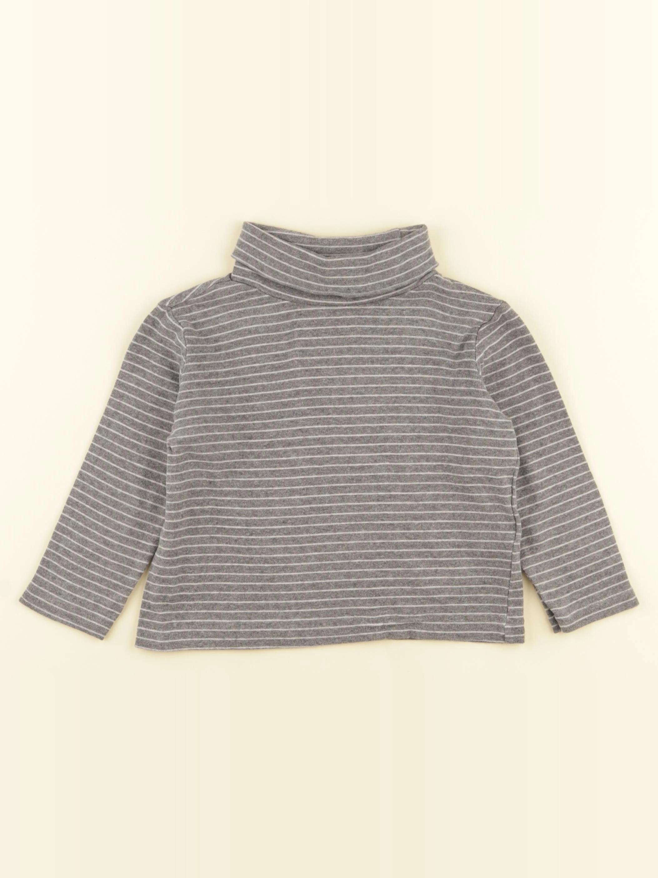 Vertbaudet - sous-pull gris - 3 ans