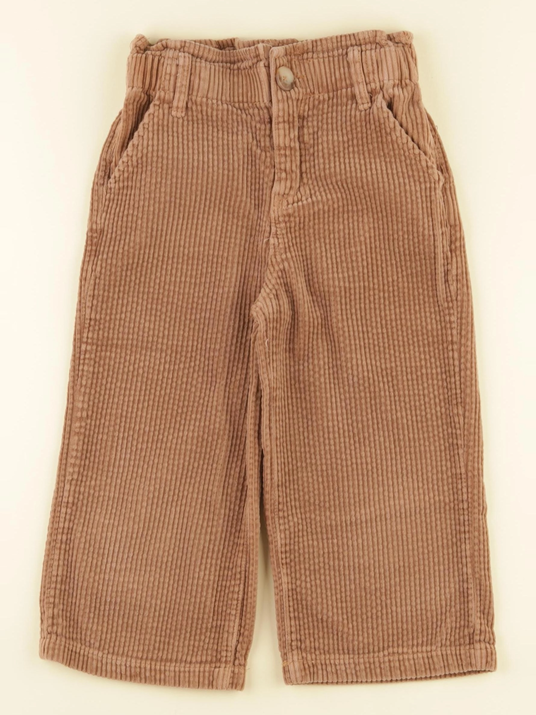 Vertbaudet - pantalon marron - 4 ans