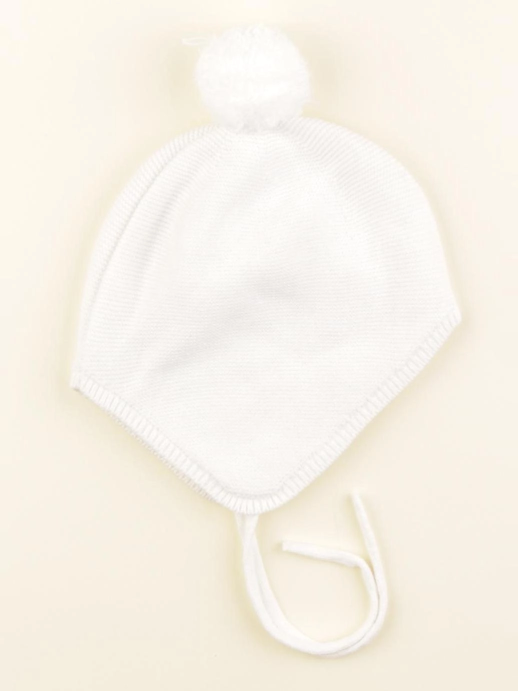 Jacadi - bonnet blanc - 12 mois