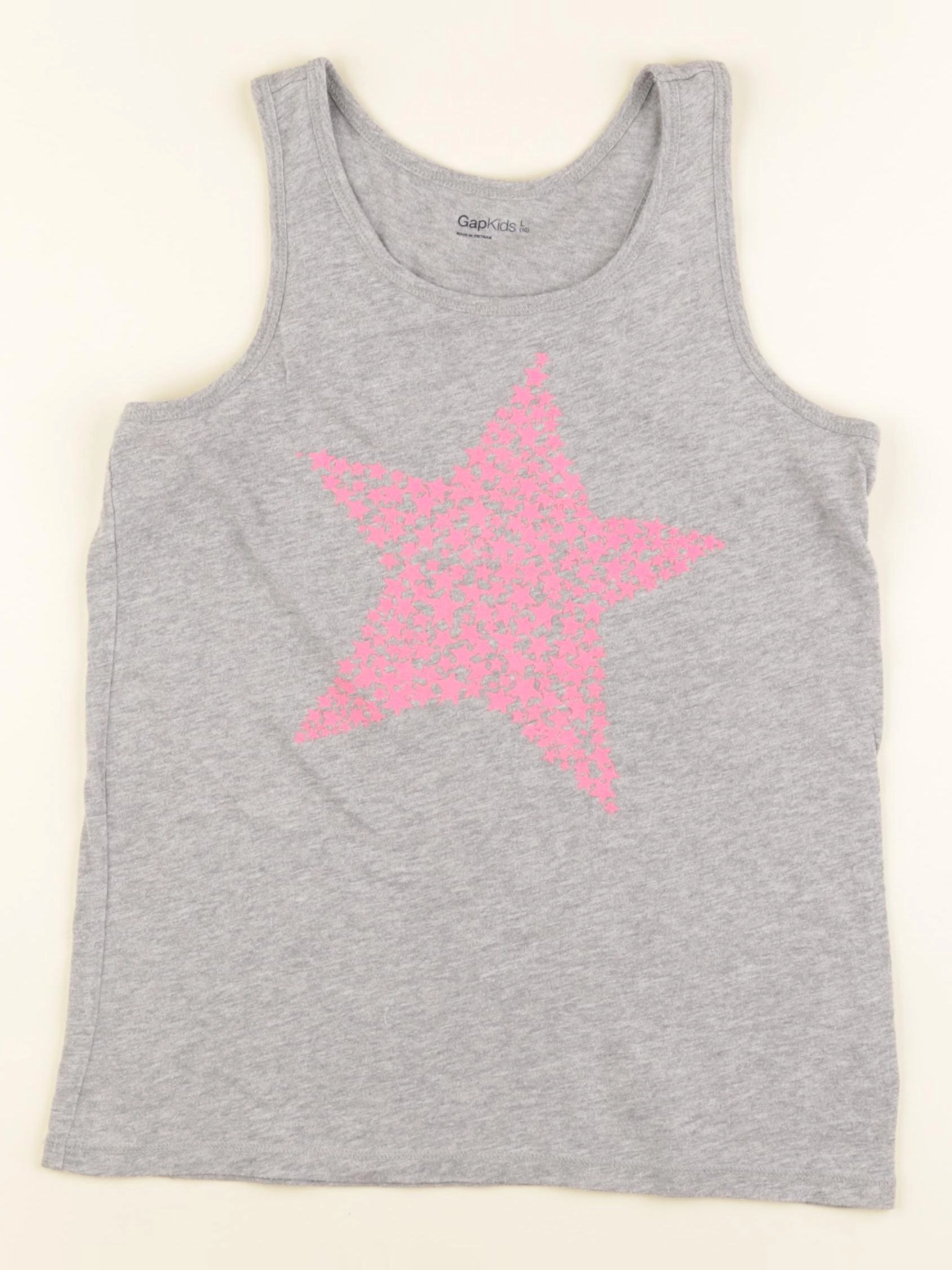 GAP - débardeur gris - 10 ans
