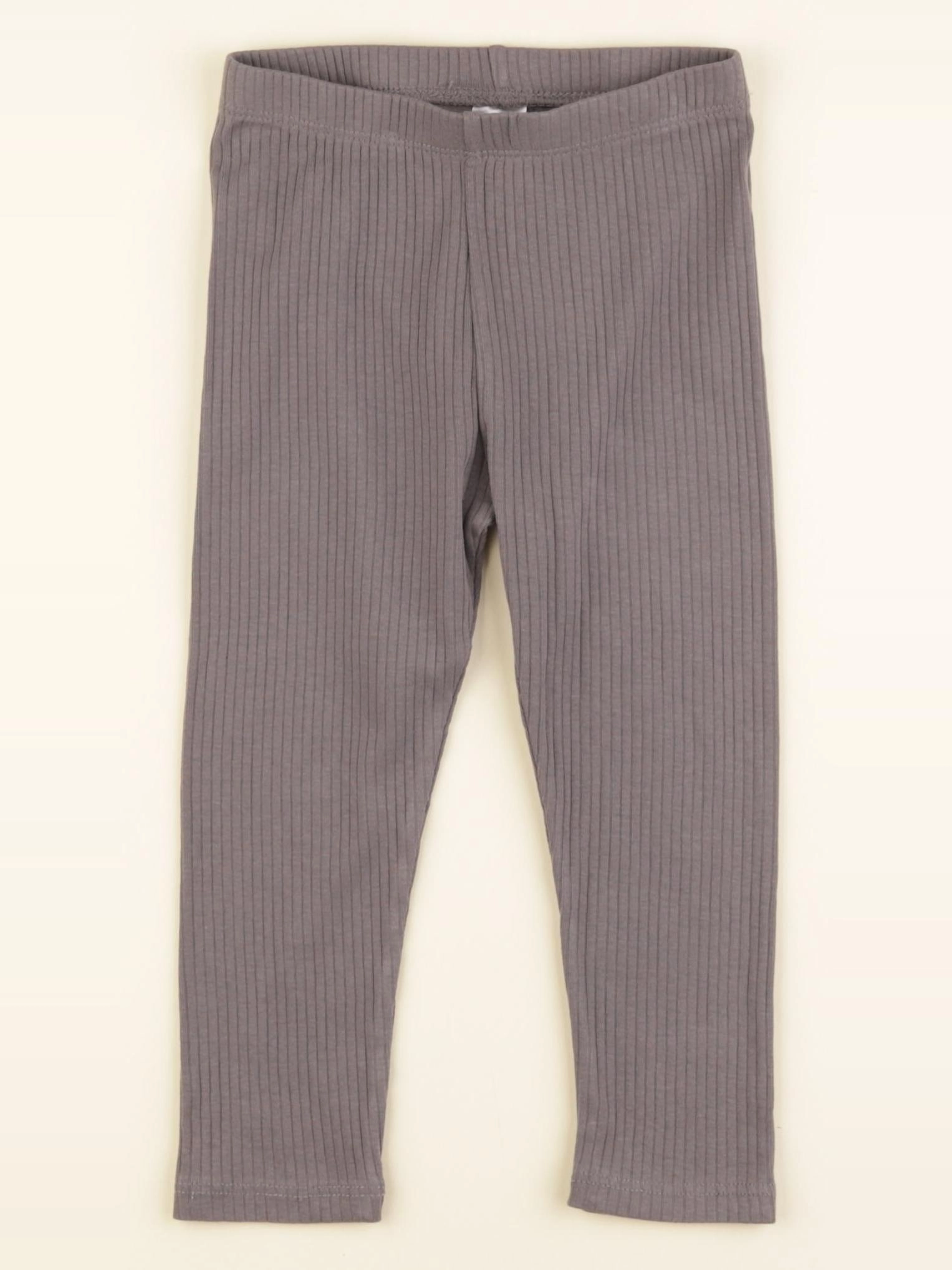 H&M - legging gris - 18/24 mois