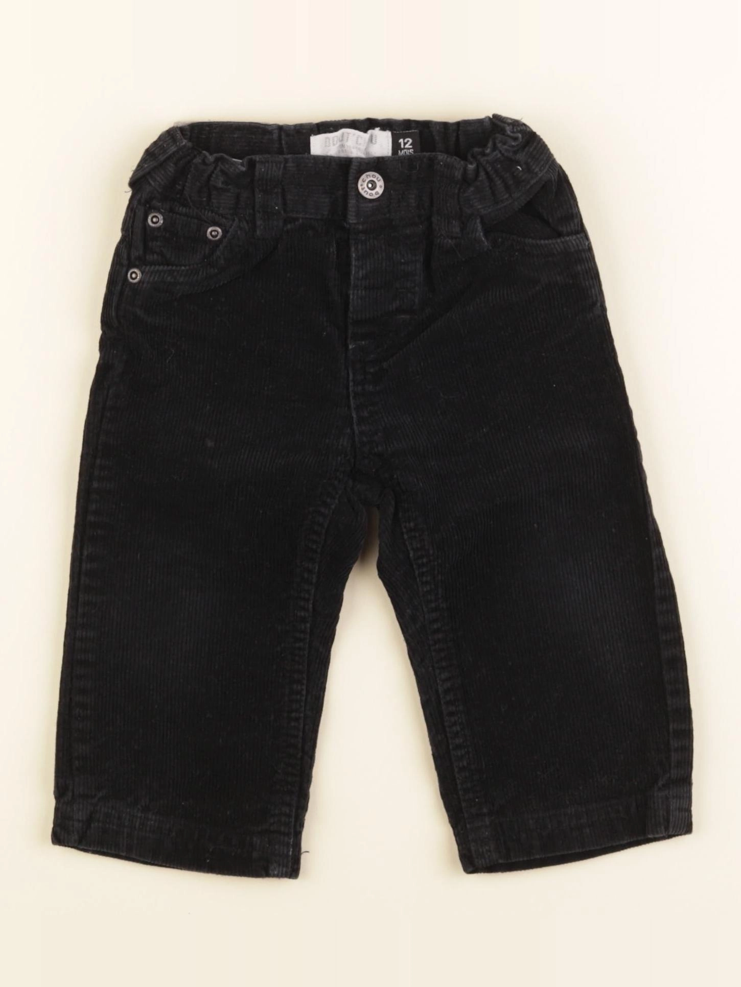 Boutchou - pantalon noir - 12 mois