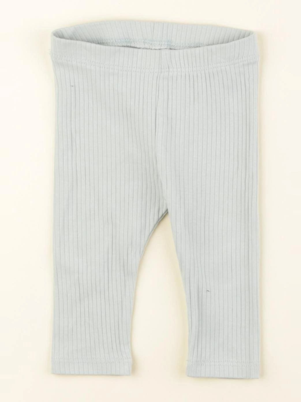 H&M - legging vert - 2/4 mois