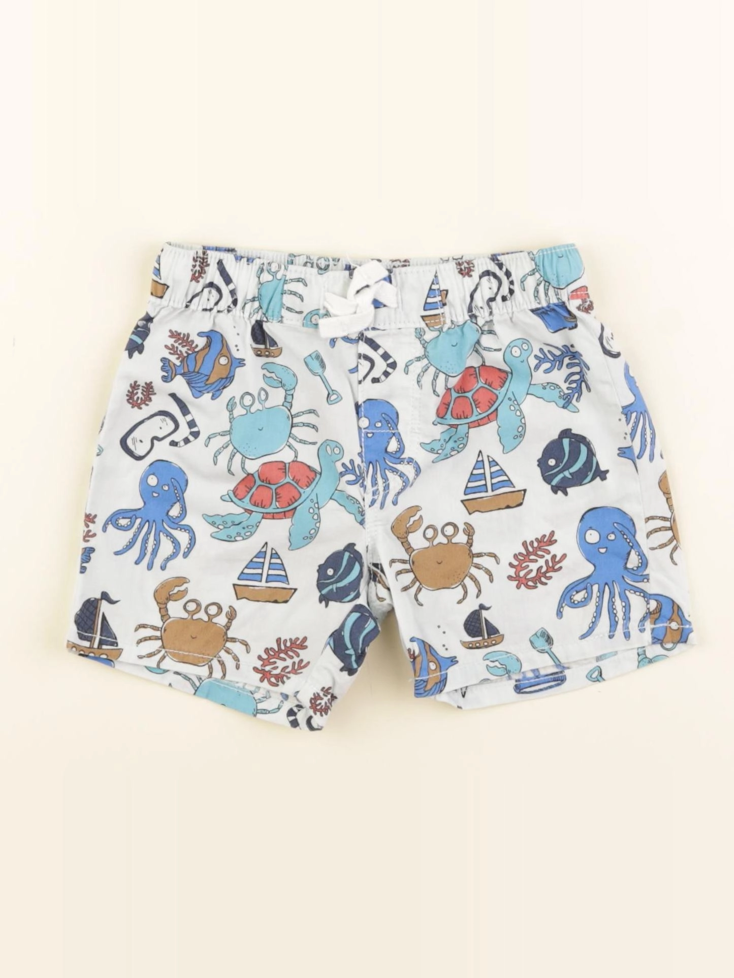 H&M - short multicolore - 4/6 mois