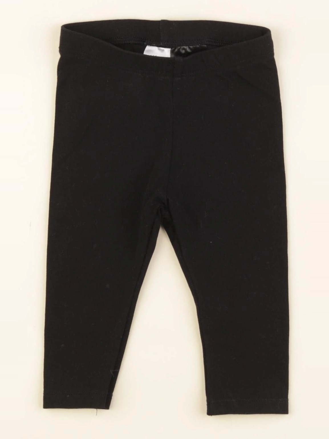 H&M - legging noir - 4/6 mois