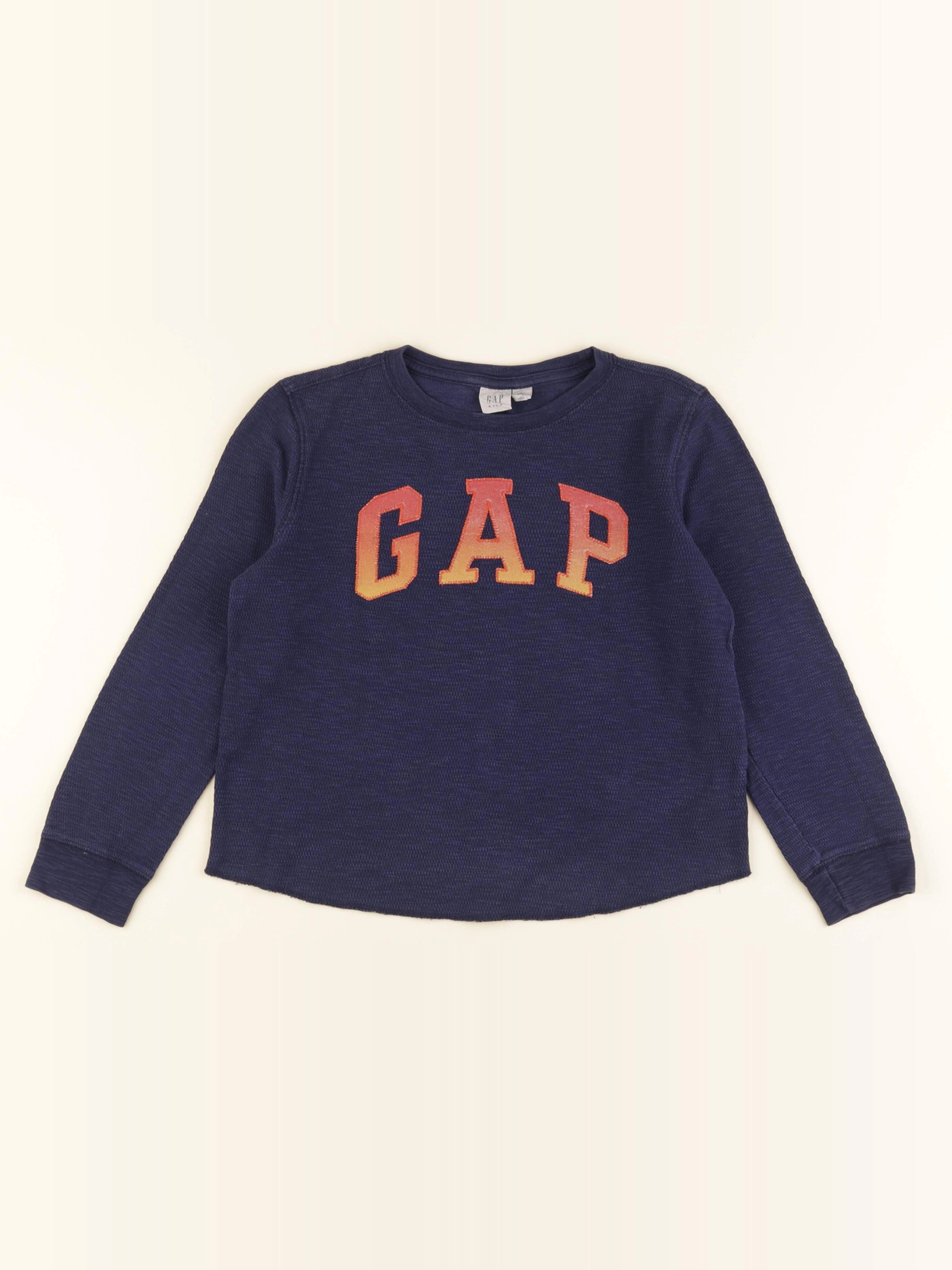 GAP - tee-shirt bleu - 6/7 ans