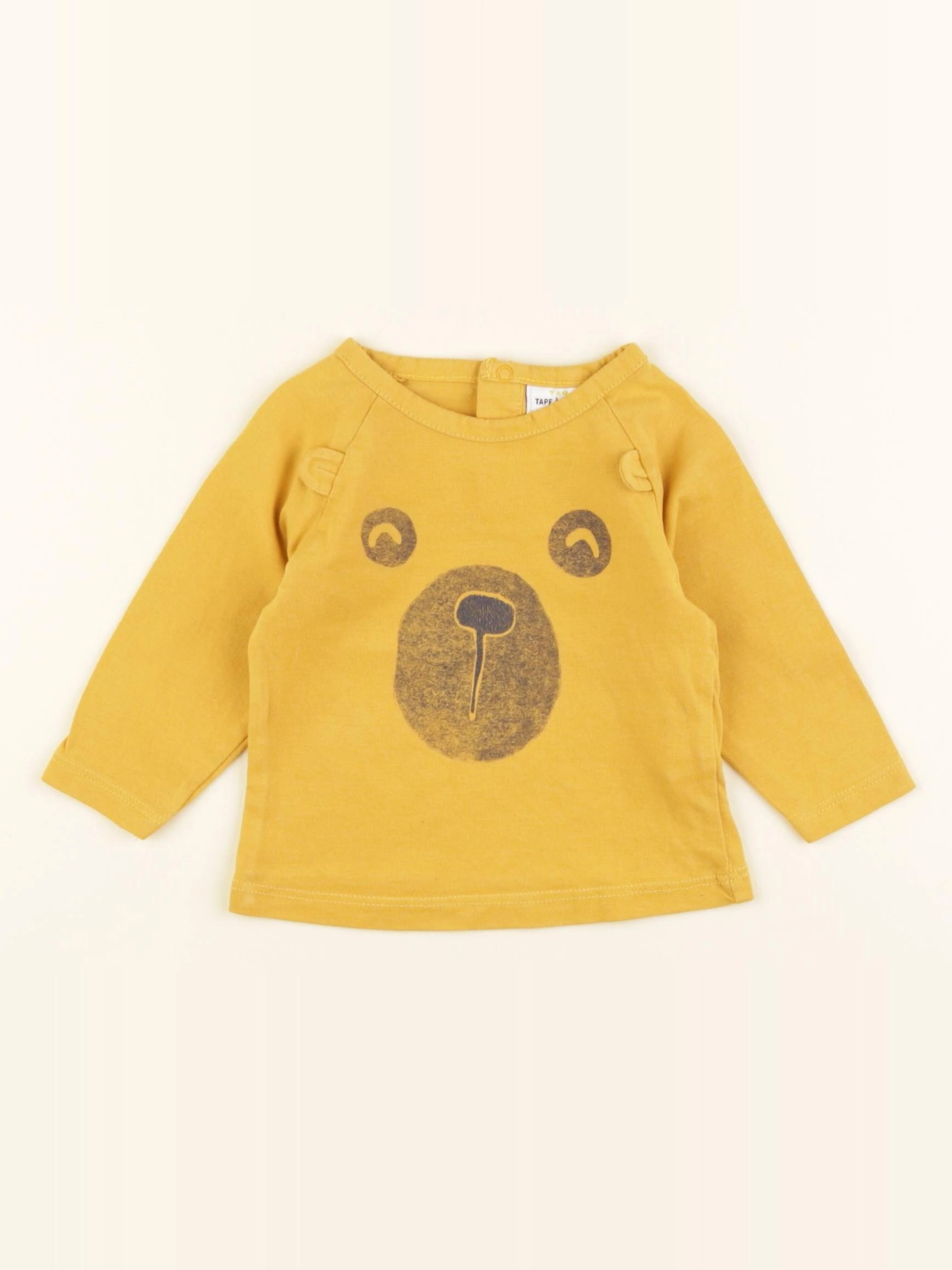 Tape à l'oeil - tee-shirt jaune - 3 mois