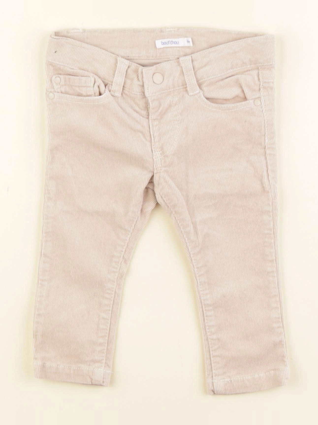Boutchou - pantalon beige - 9 mois