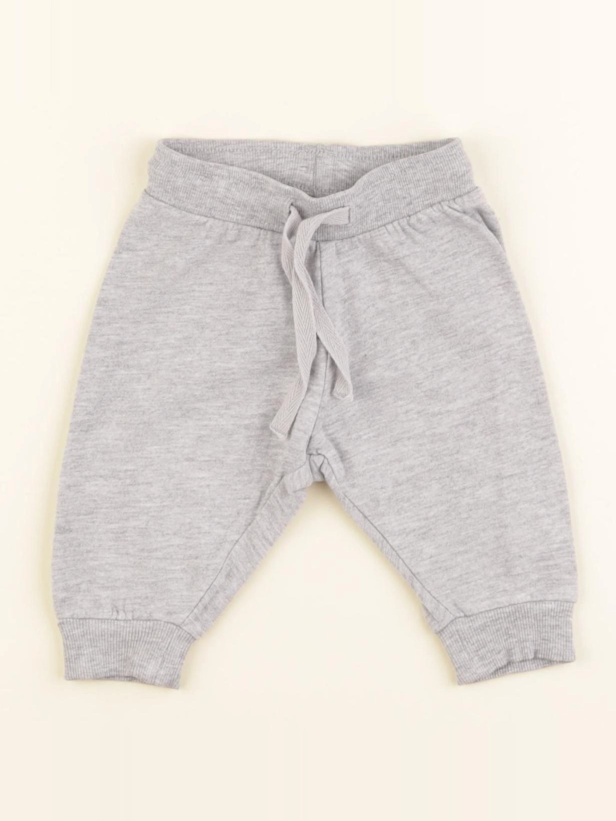 H&M - pantalon gris - 1/2 mois