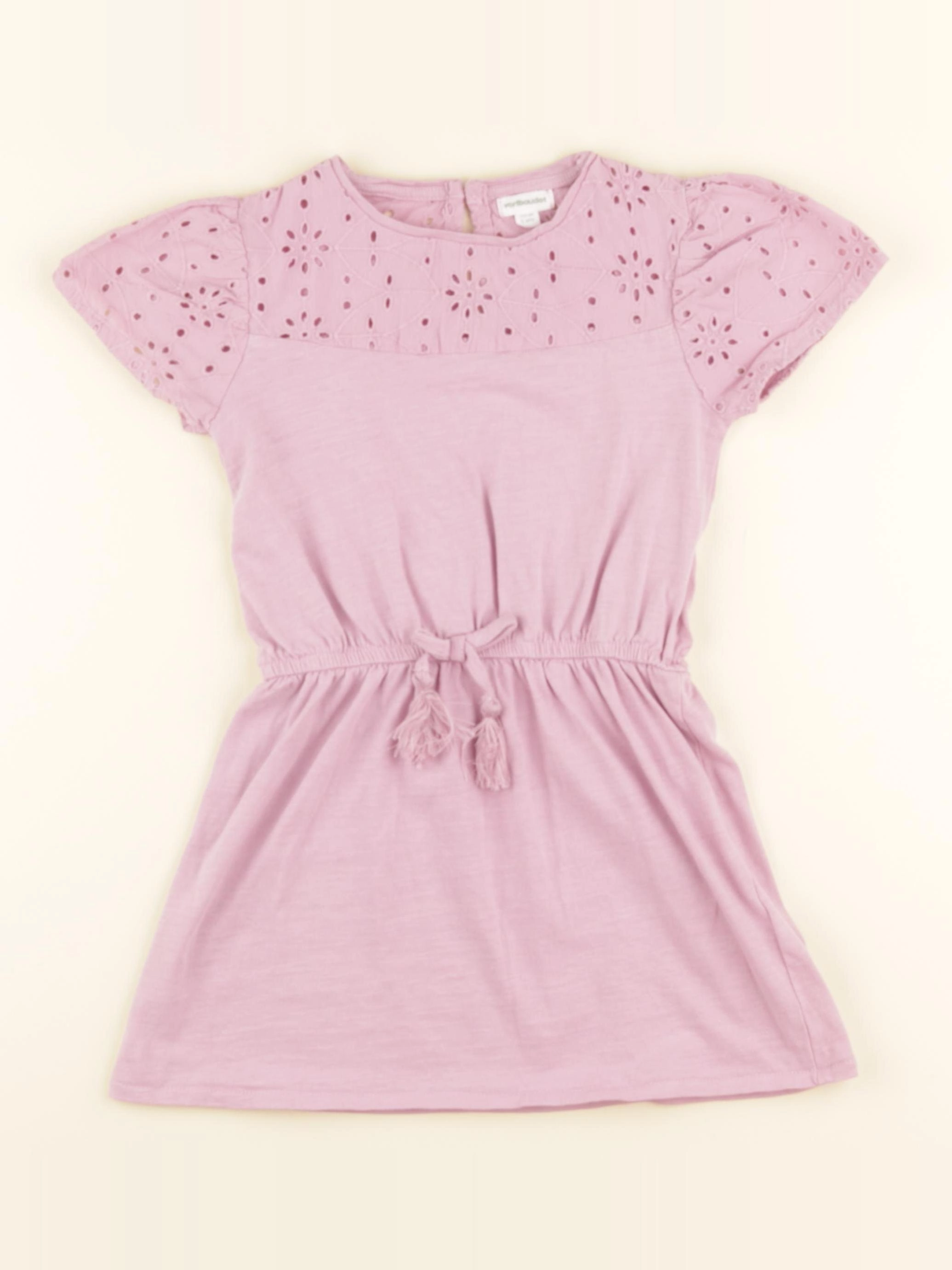 Vertbaudet - robe violet - 5 ans