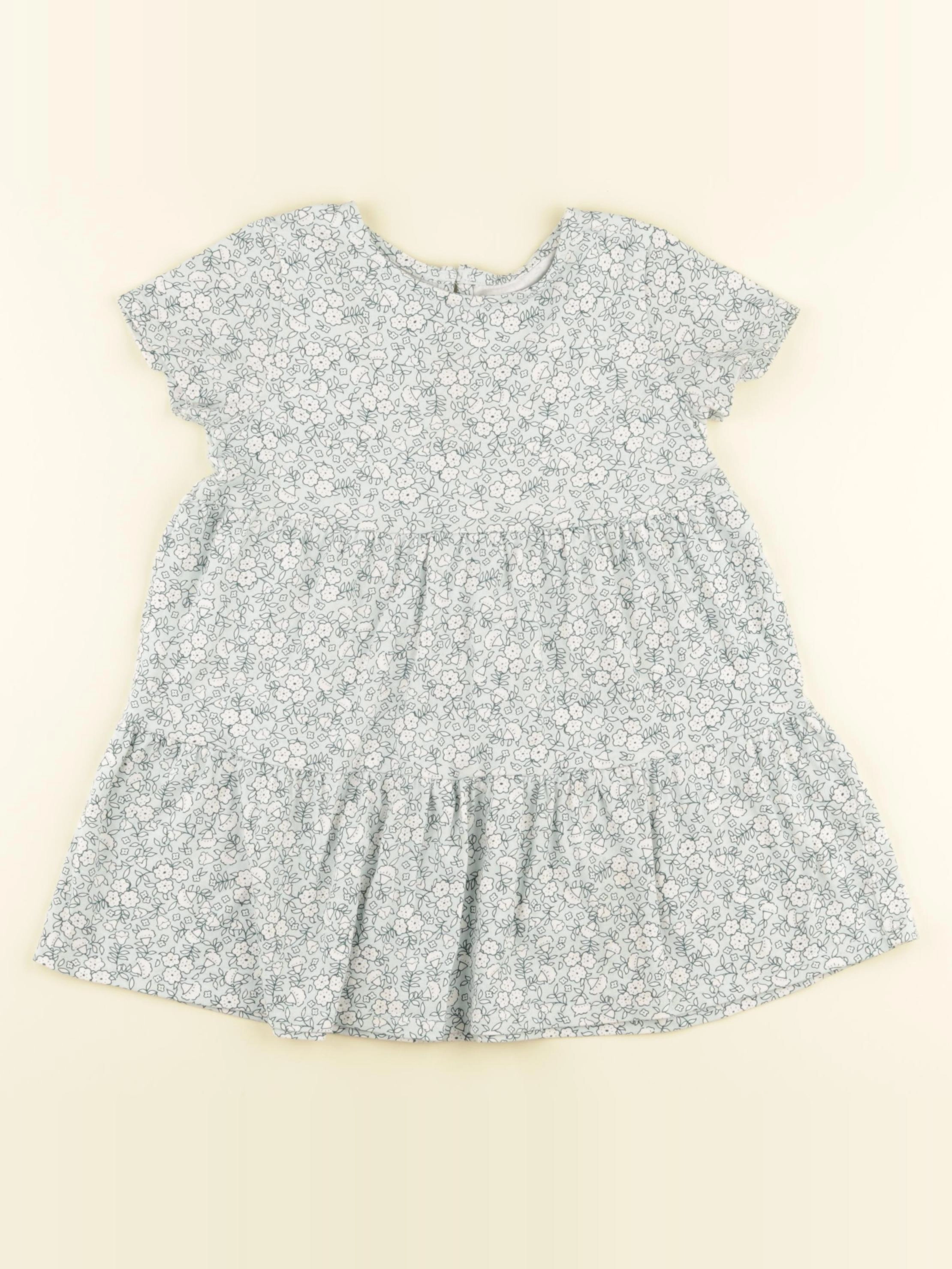 Vertbaudet - robe vert - 3 ans