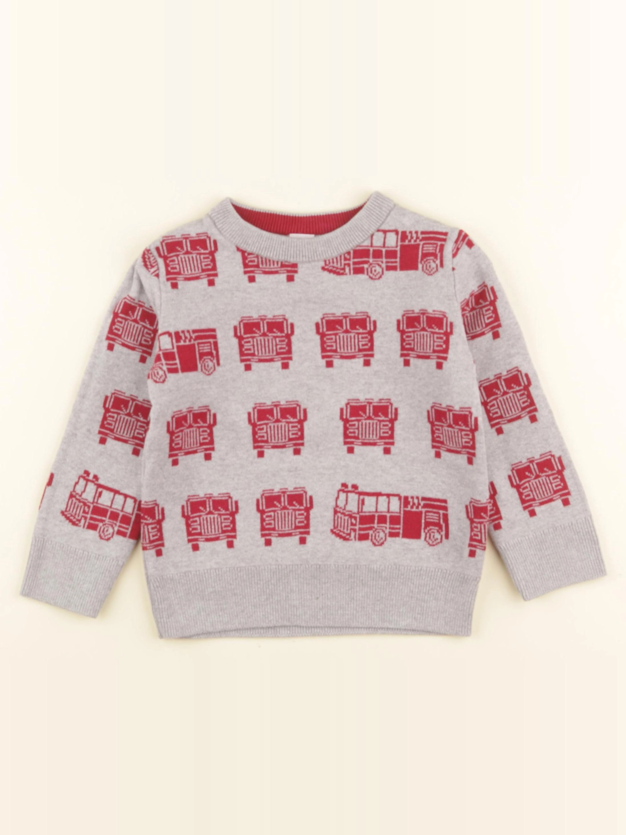 GAP - pull gris - 4 ans