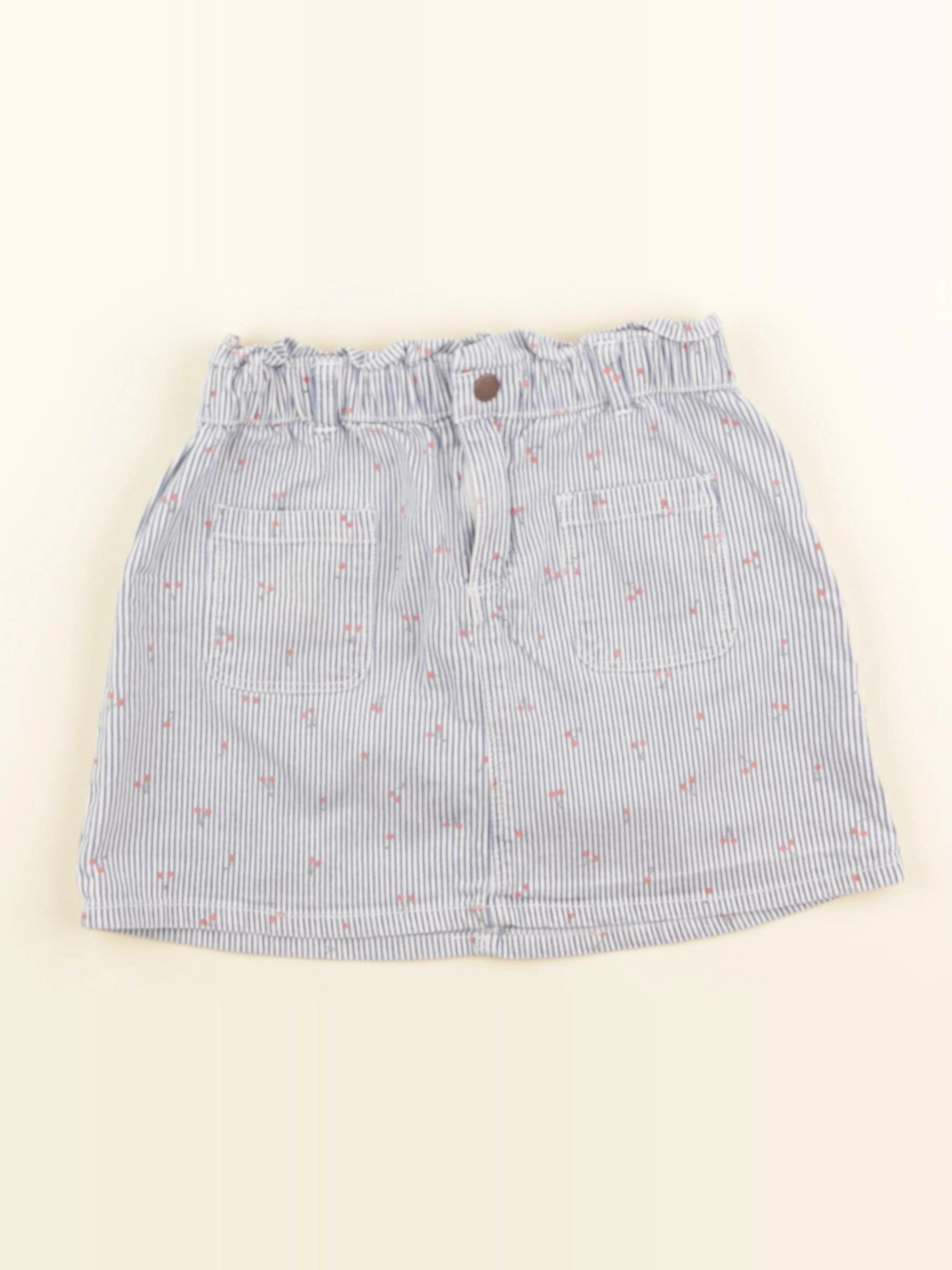 Vertbaudet - jupe bleu - 7 ans