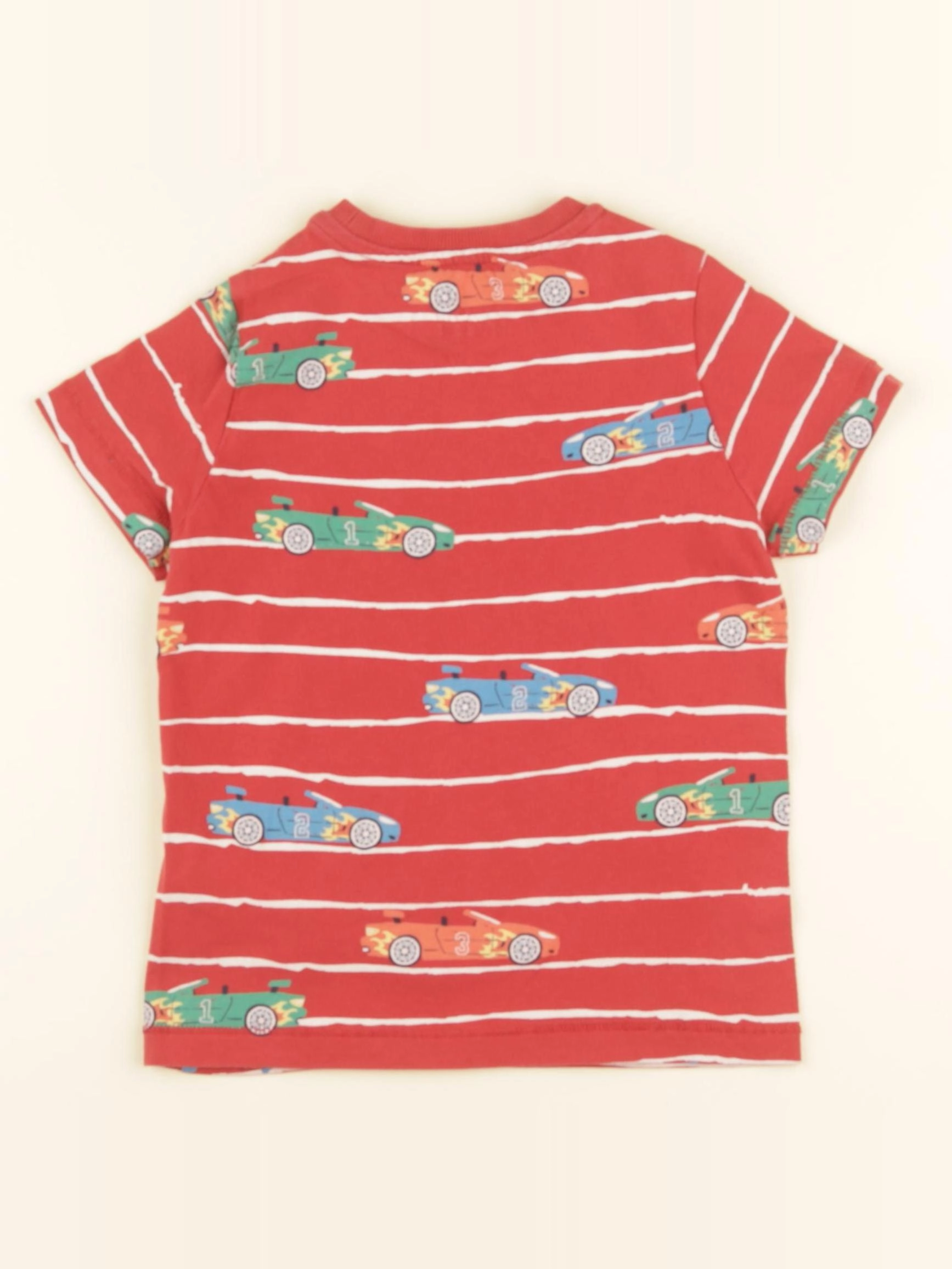 Marks & Spencer  - tee-shirt rouge - 3/4 ans