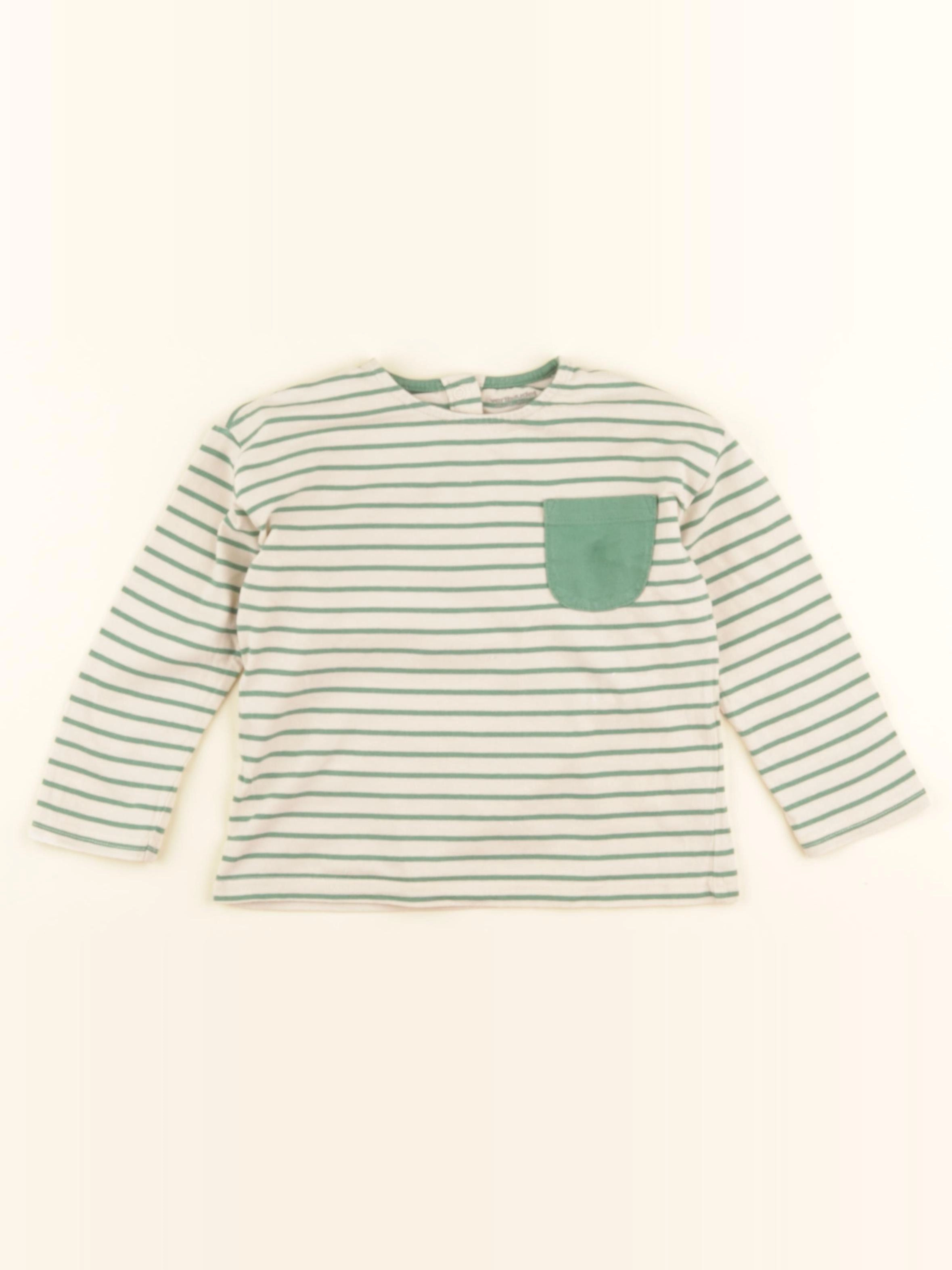 Vertbaudet - tee-shirt vert - 36 mois