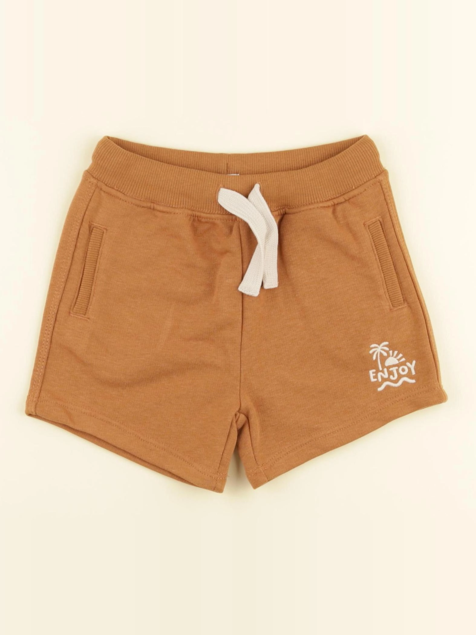 La Redoute - short marron - 2 ans