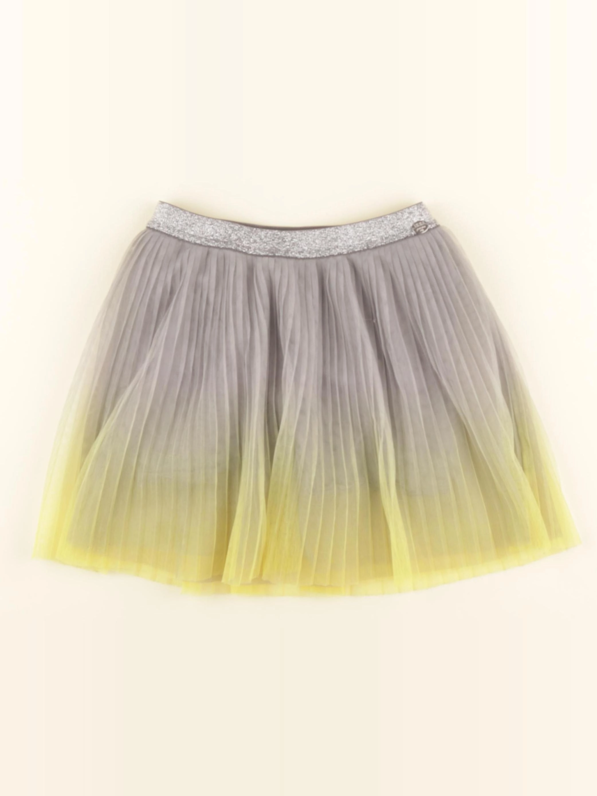 IKKS - jupe gris, jaune - 6 ans