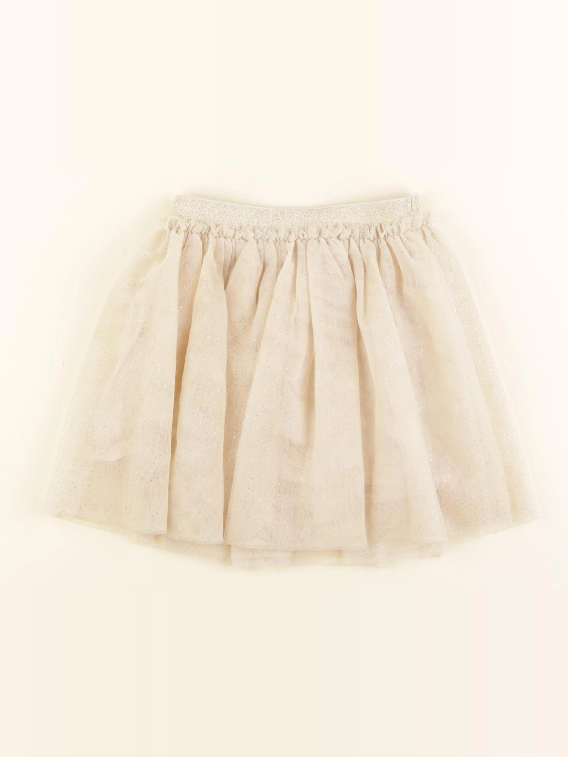 Vertbaudet - jupe beige - 36 mois