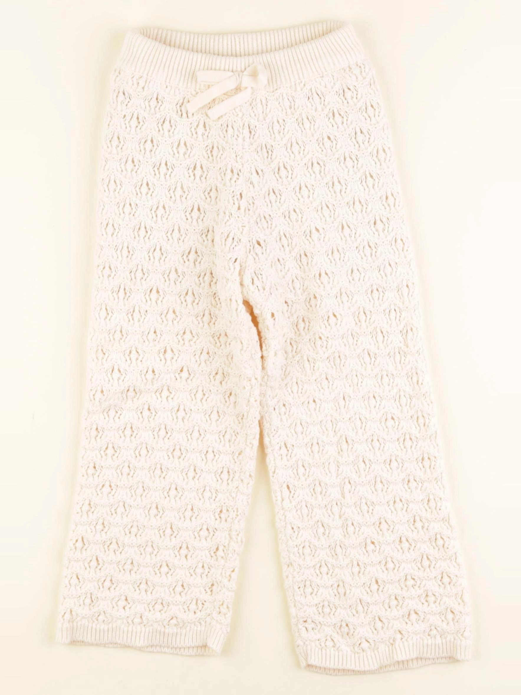 Vertbaudet - pantalon beige - 2 ans