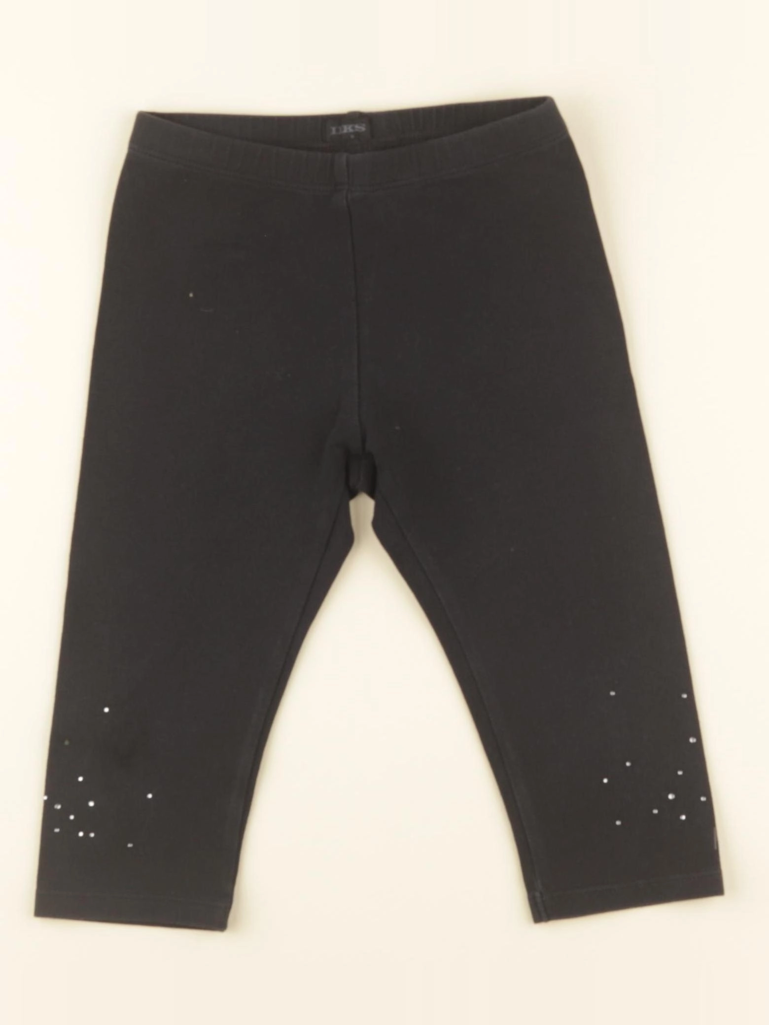 IKKS - legging court noir, argent - 4 ans