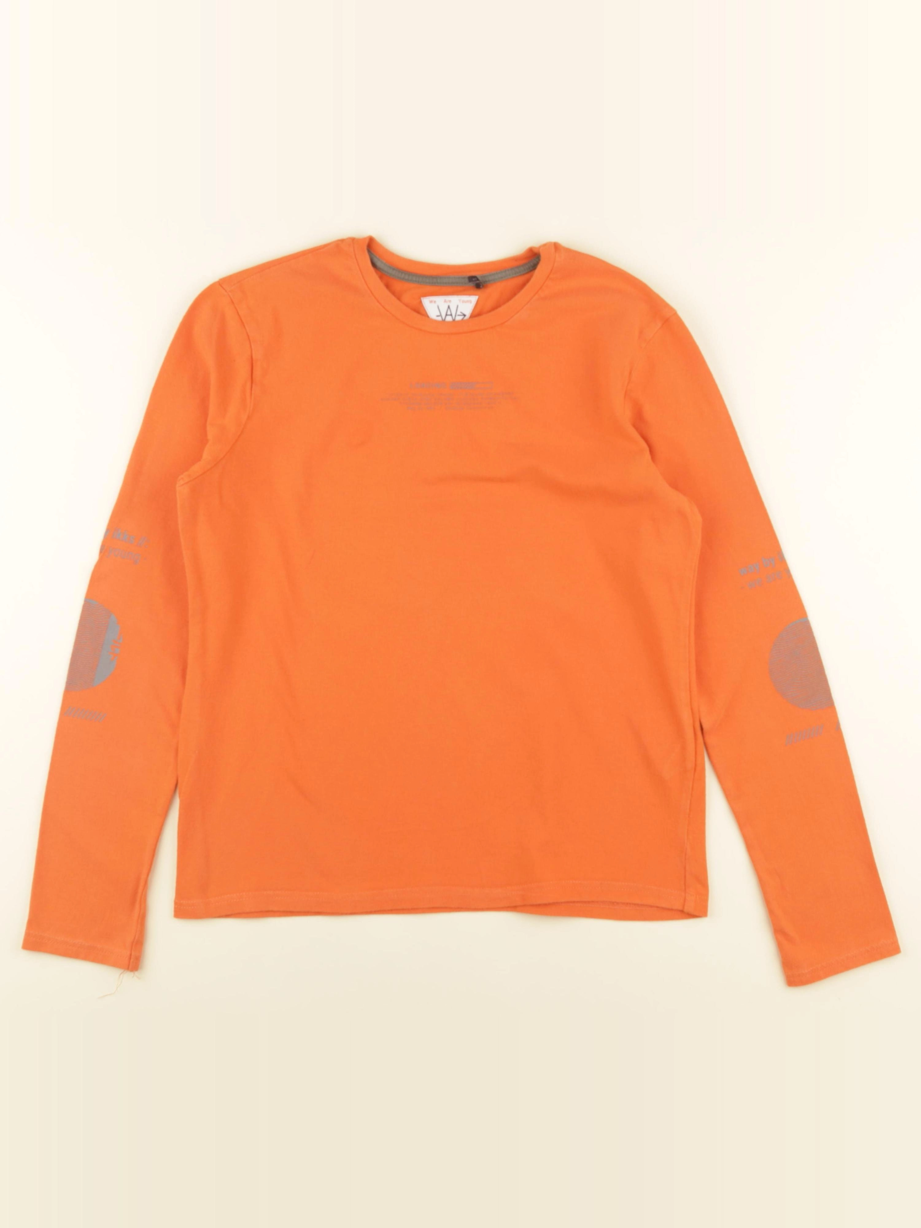 IKKS - tee-shirt orange - 14 ans