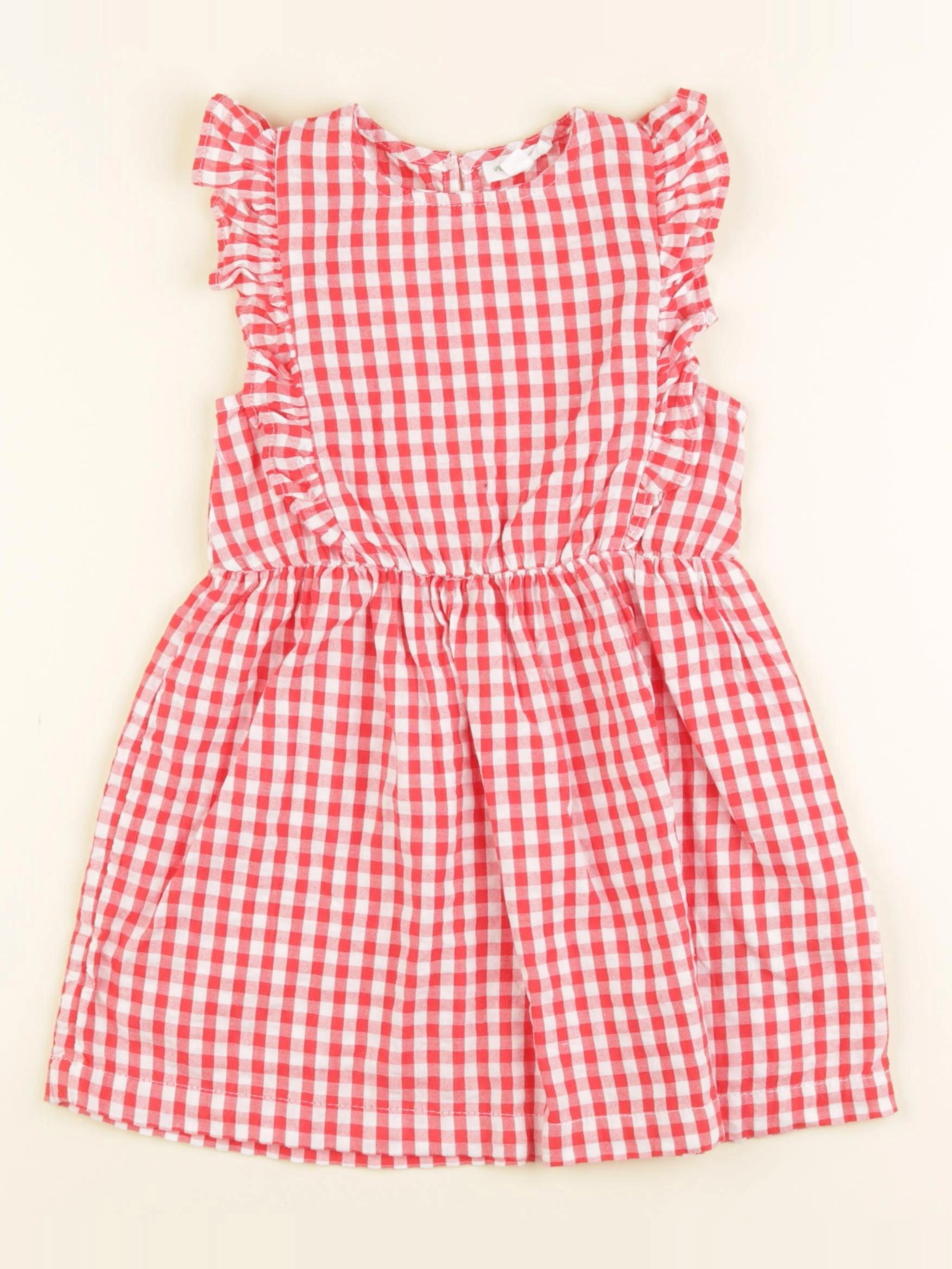 Vertbaudet - robe rouge - 3 ans
