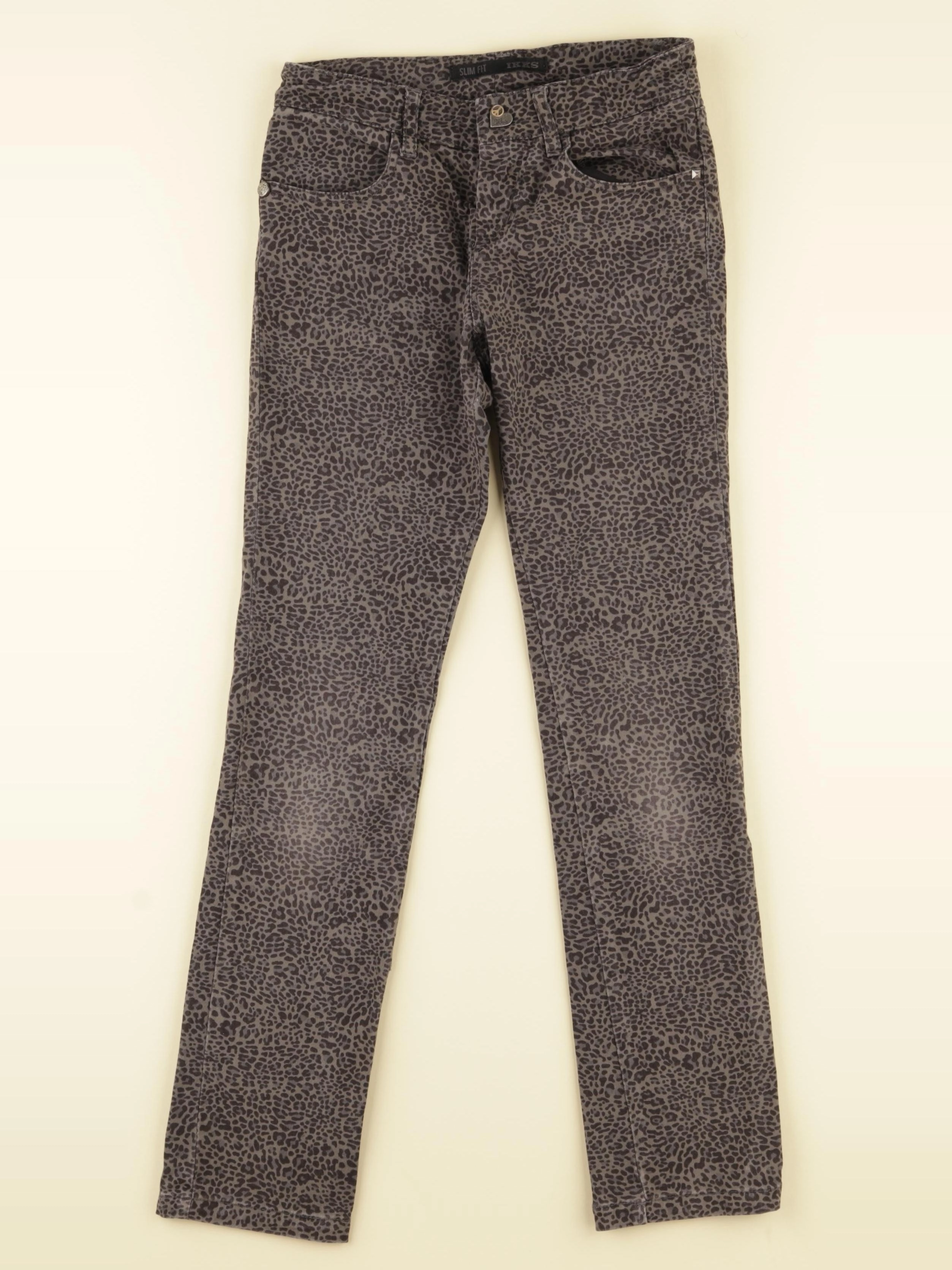 IKKS - pantalon gris - 8 ans