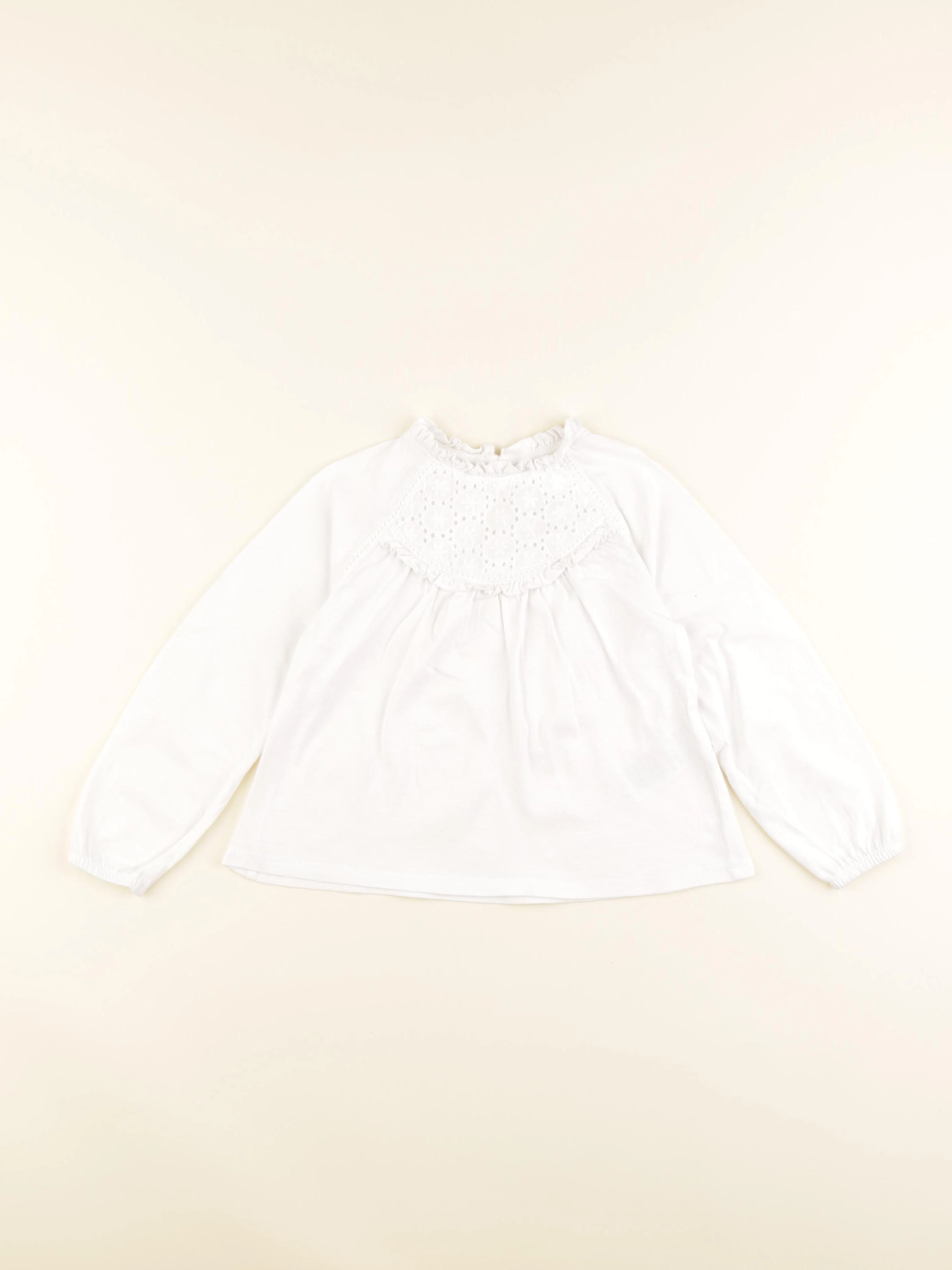Vertbaudet - tee-shirt blanc - 3 ans