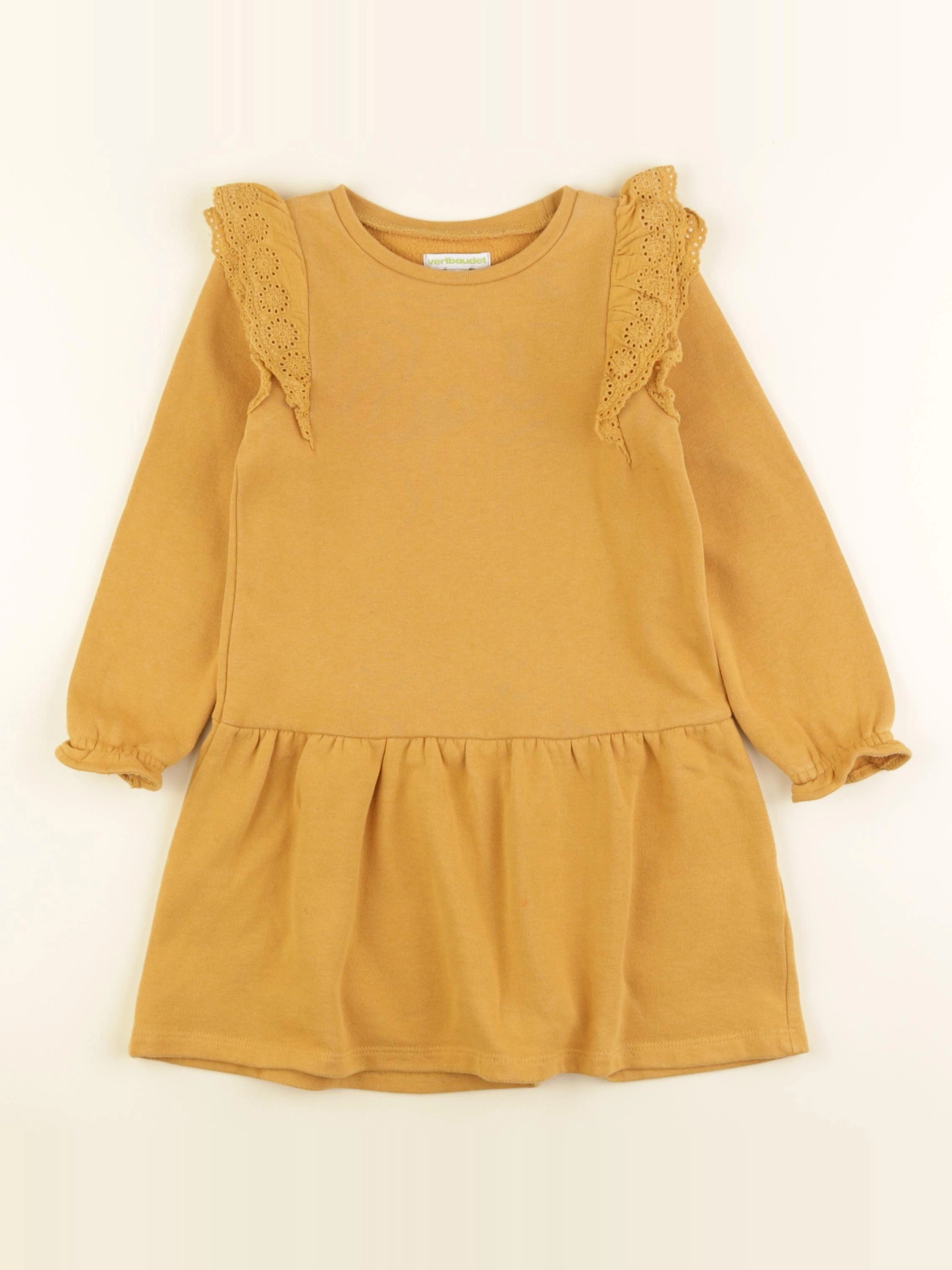 Vertbaudet - robe jaune - 4 ans