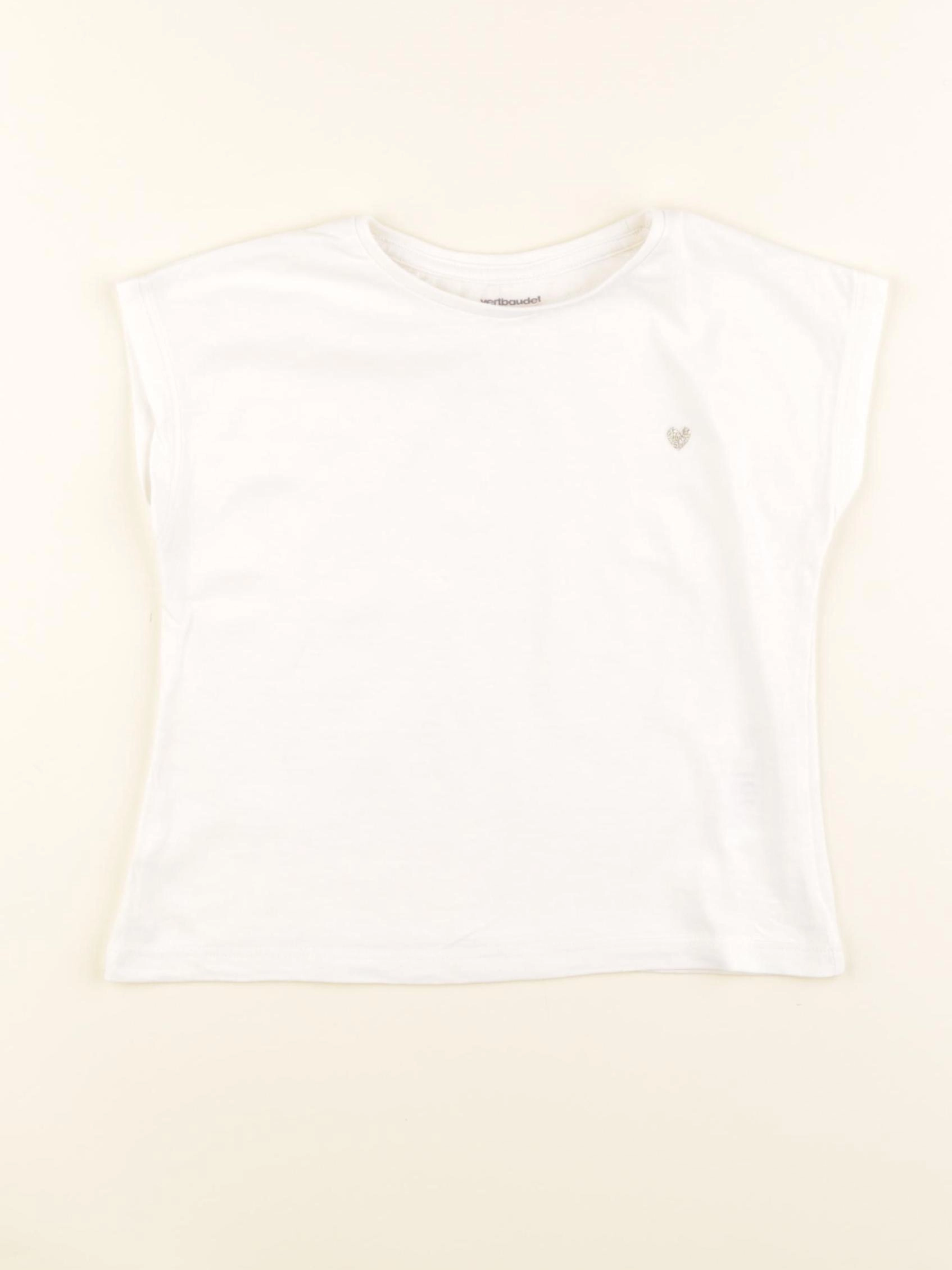 Vertbaudet - tee-shirt blanc - 3 ans