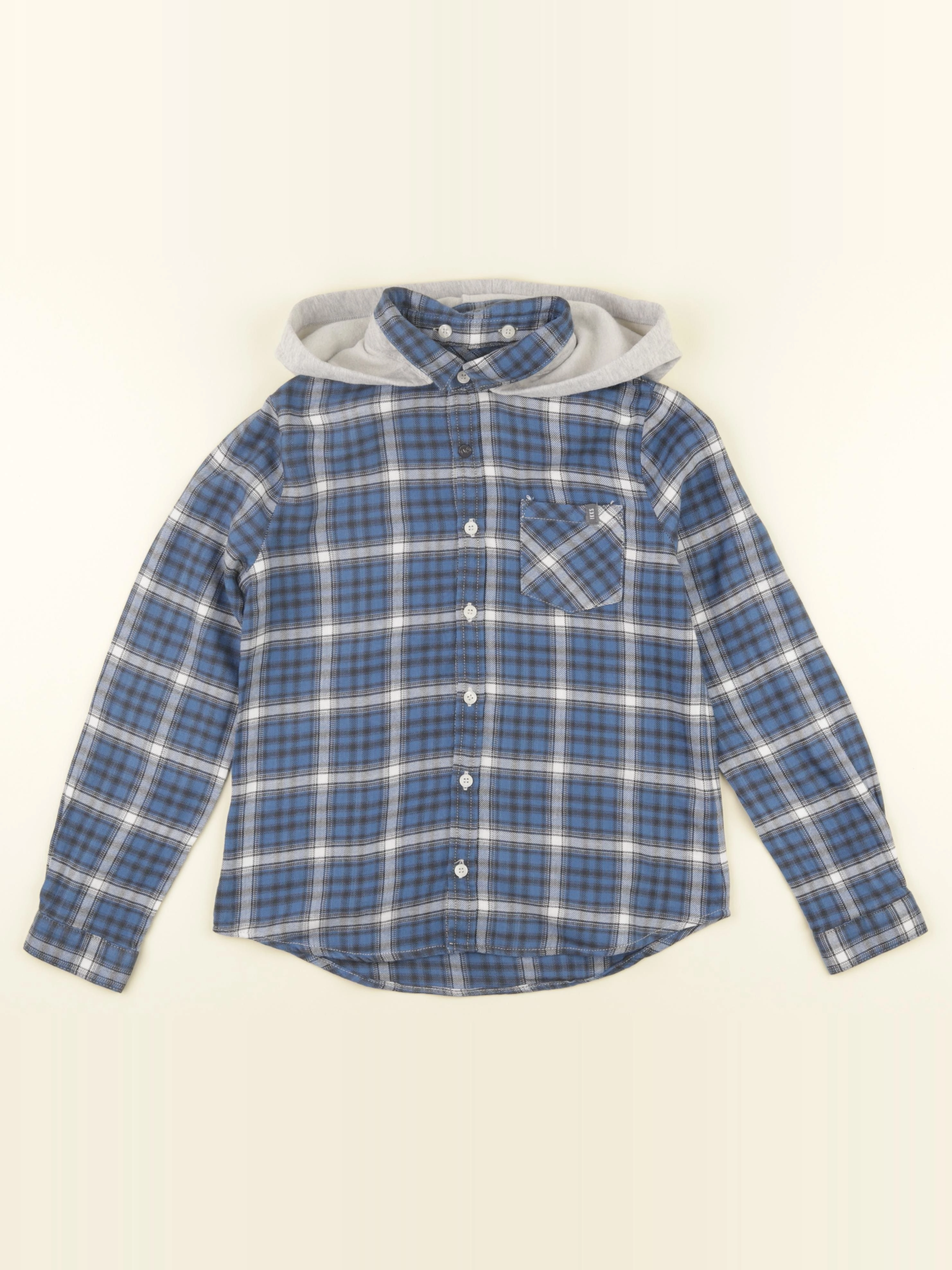 IKKS - chemise bleu - 10 ans