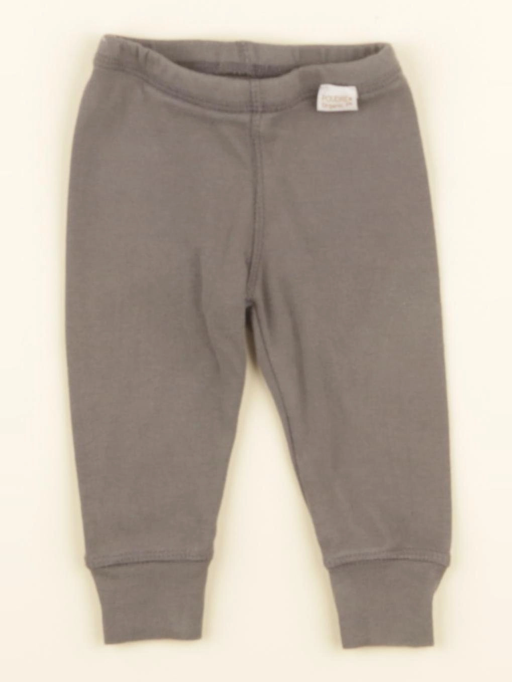 Poudre Organic - legging gris - 3 mois