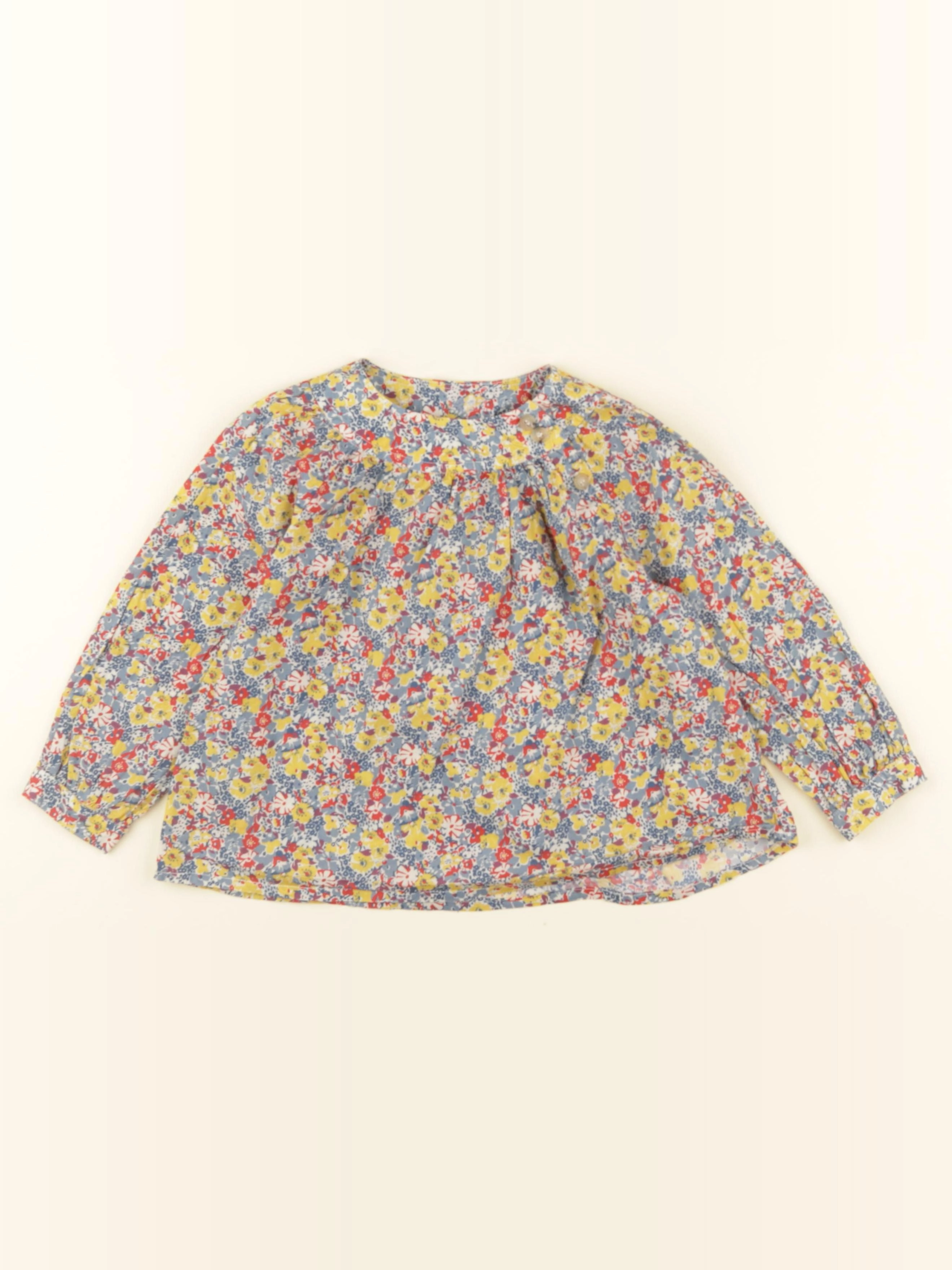 Bonton - blouse multicolore - 4 ans