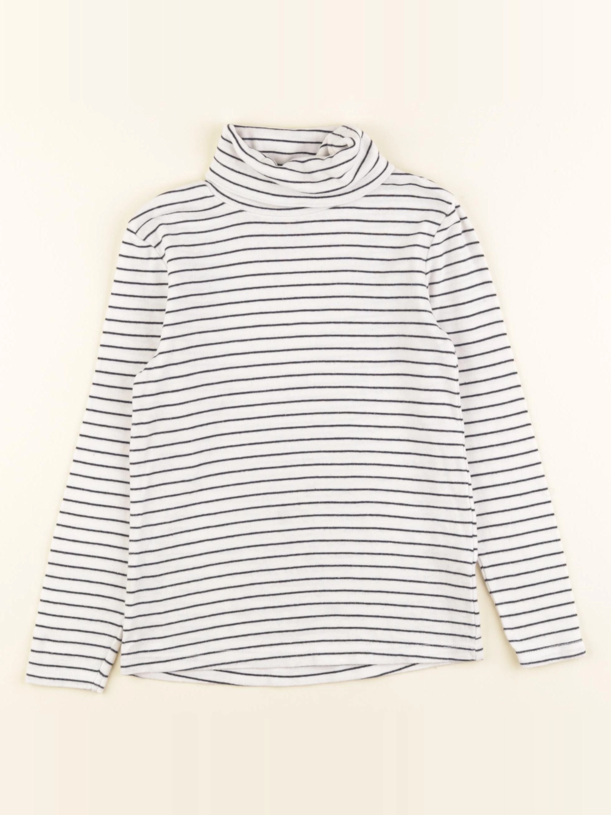 La Redoute - sous-pull blanc, bleu - 6 ans