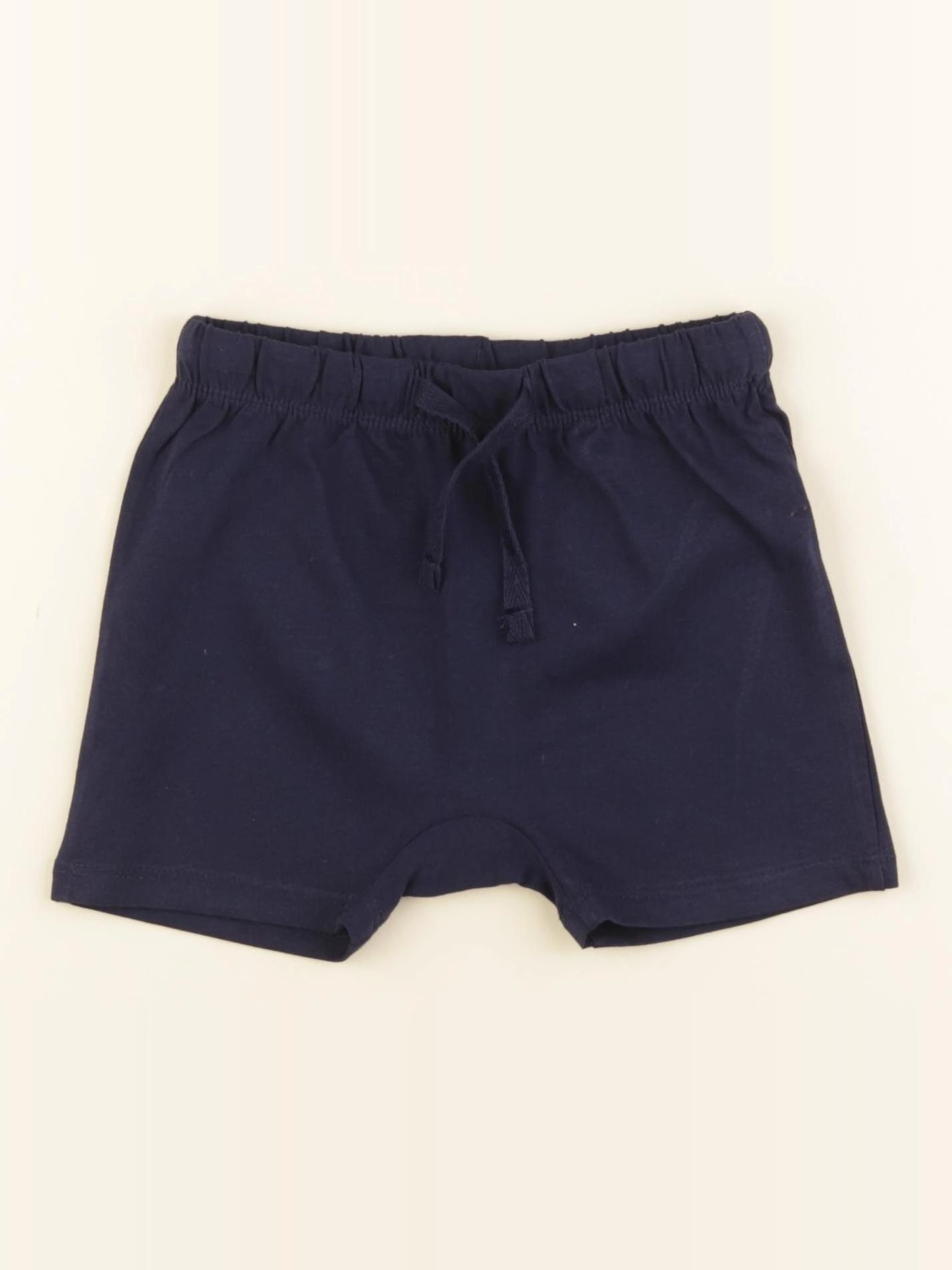 H&M - short bleu - 9/12 mois