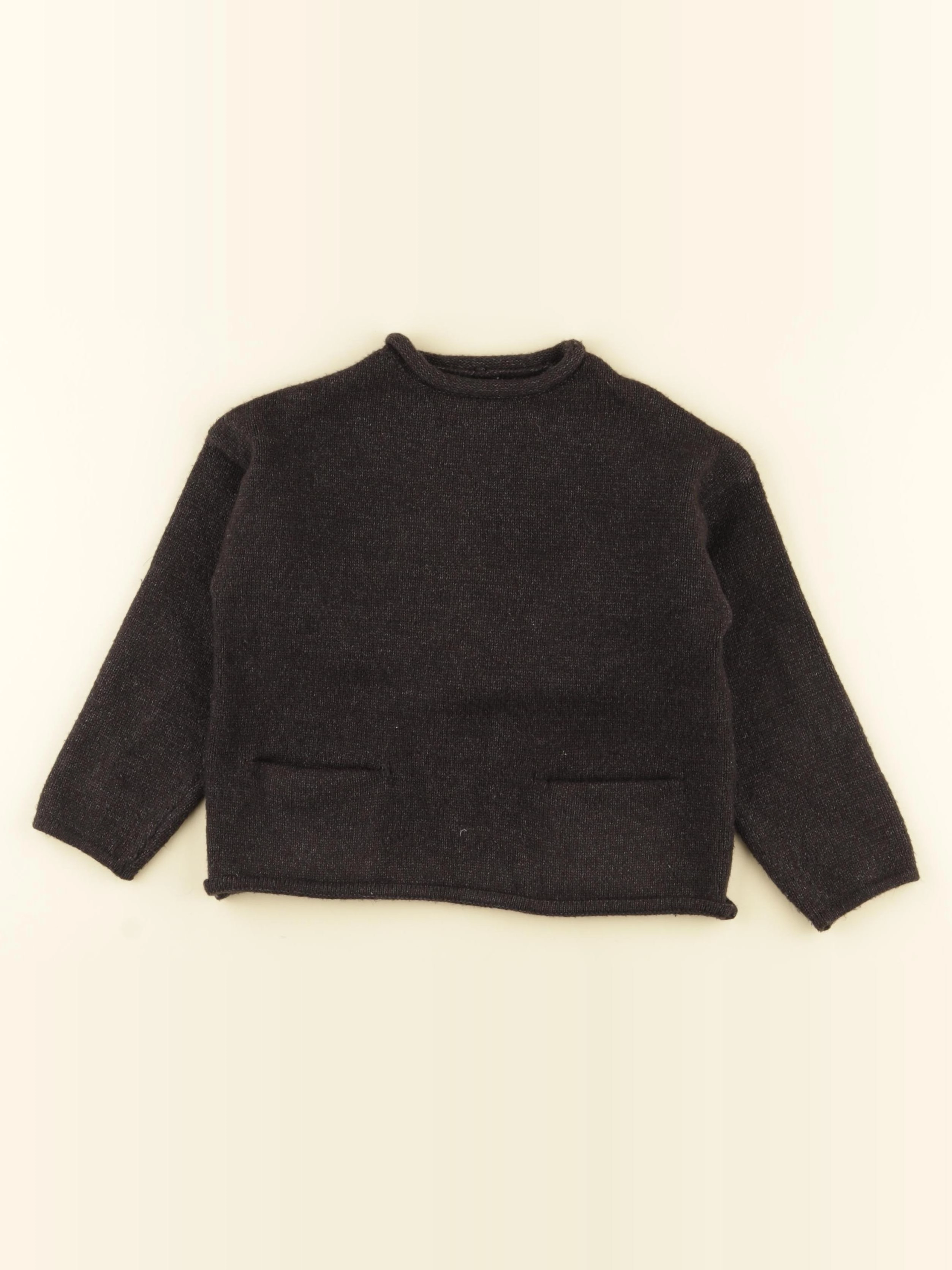 Zara - pull noir - 6 ans