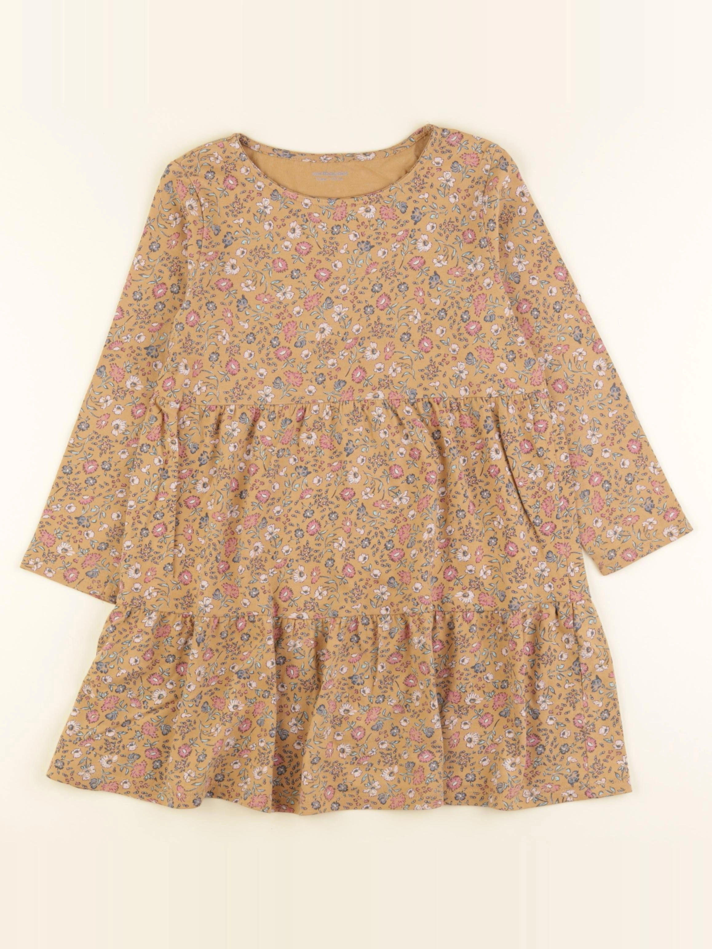 Vertbaudet - robe jaune - 5 ans